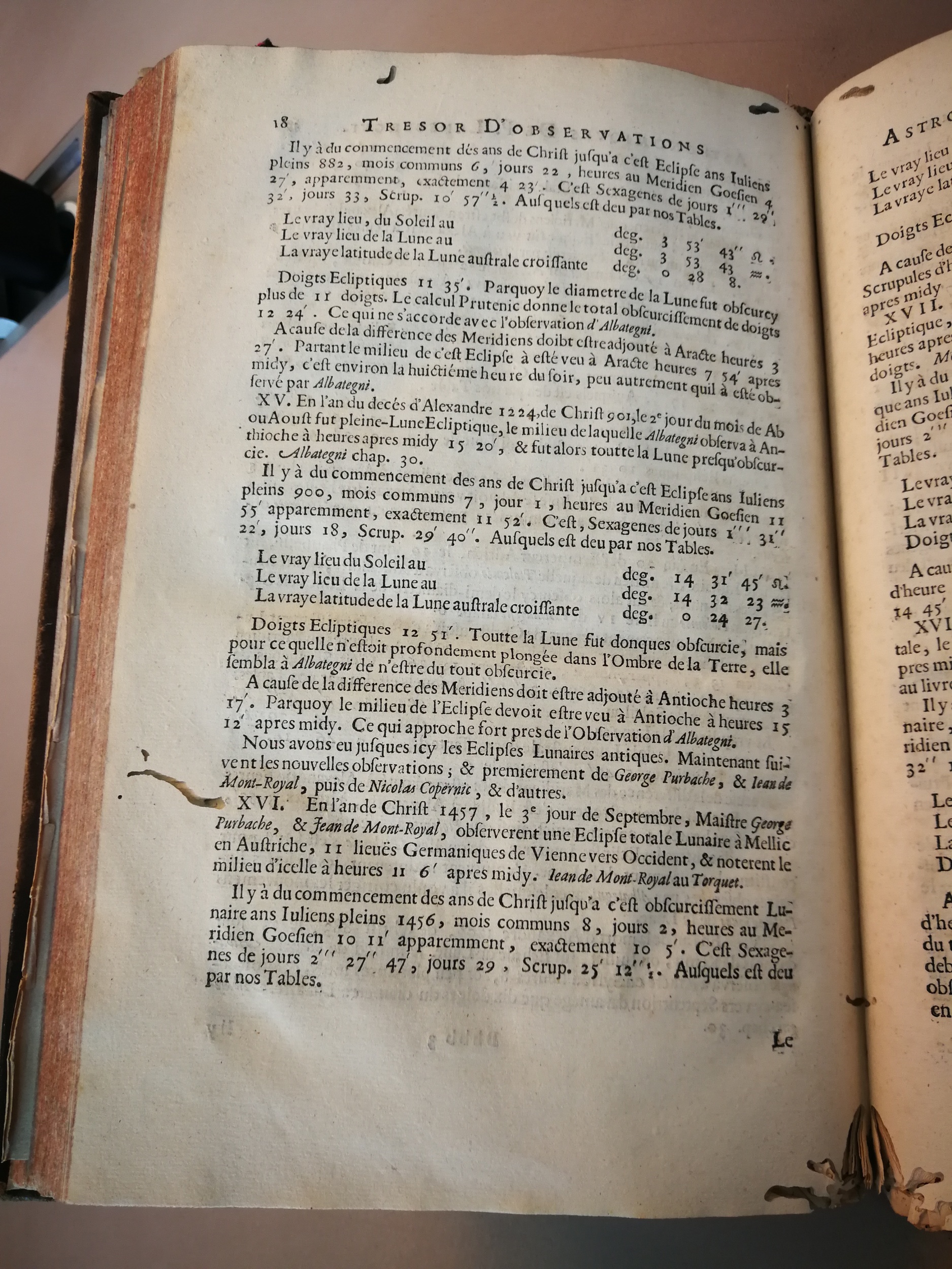 1633 - Zacharie Roman - Trésor d’observations astronomiques - BM Marseille