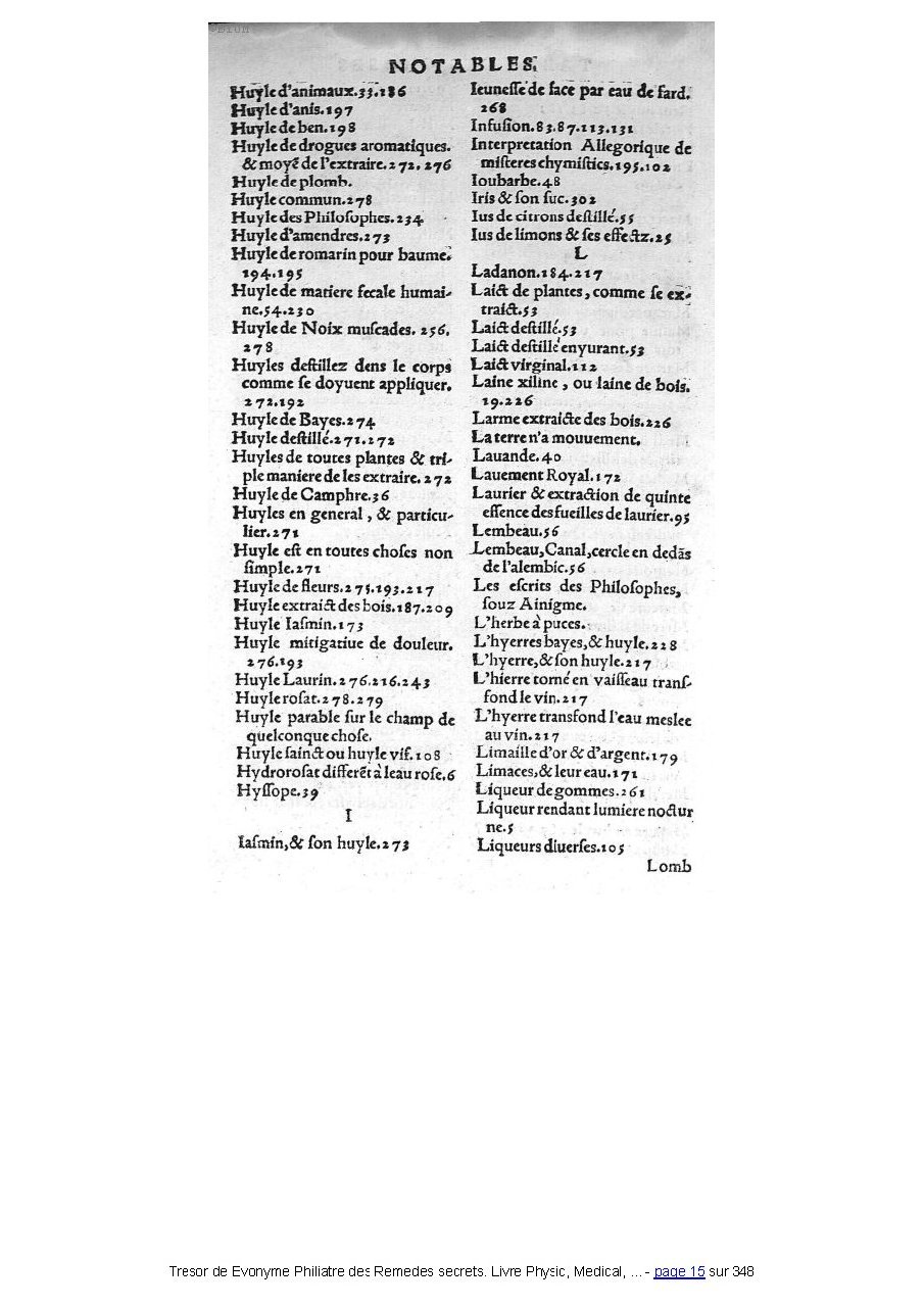 1555 - Balthazar Arnoullet - Trésor d’Évonyme Philiatre - Université Paris Cité