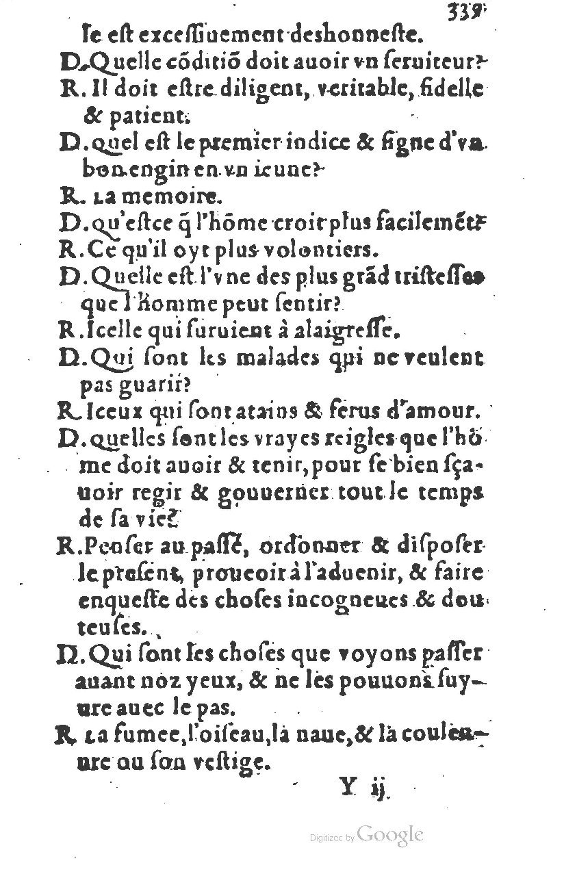 1581 - Nicolas Bonfons  - Trésor des sentences dorées - Princeton