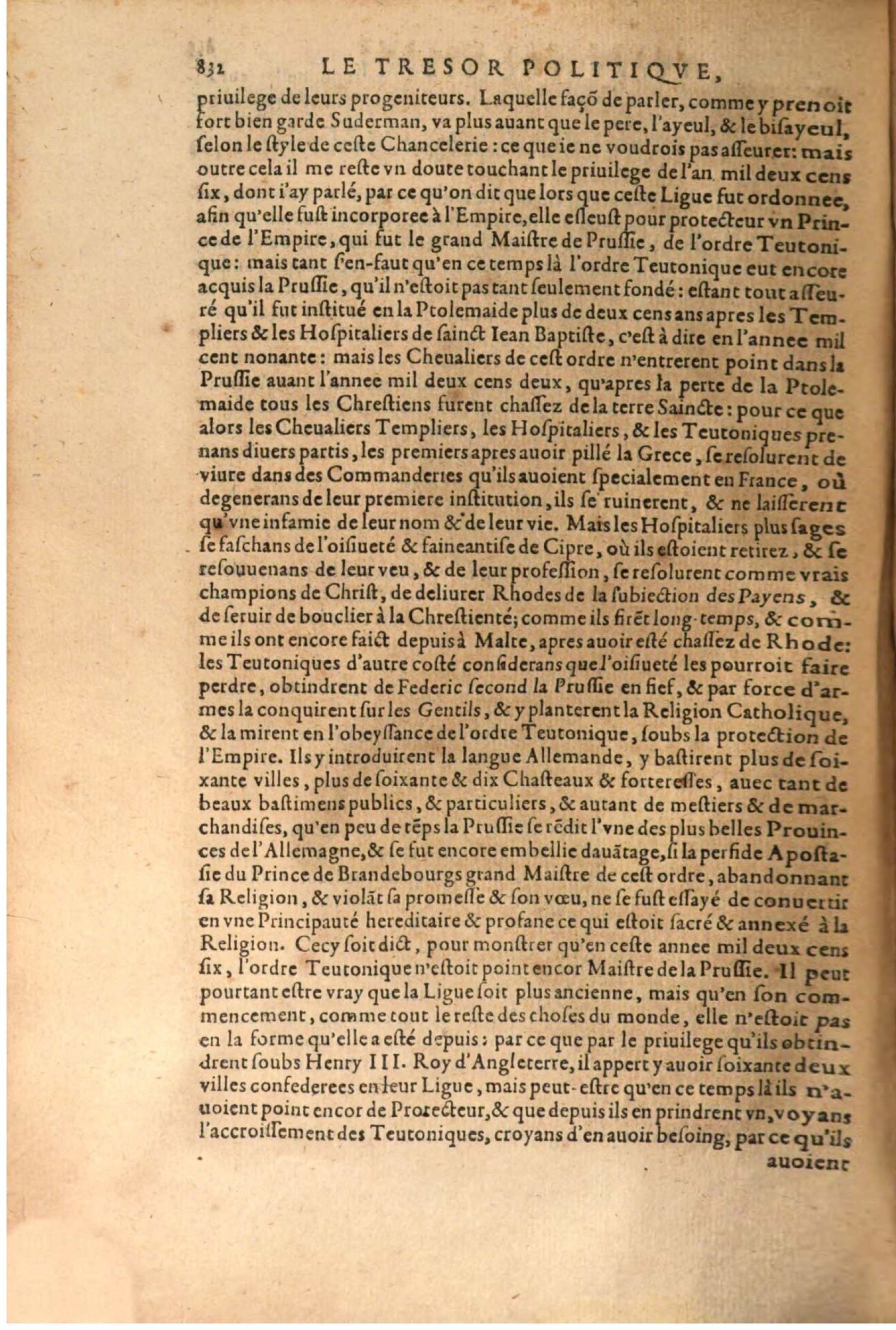 1611 - Pierre Chevalier - Trésor politique - BSB Munich