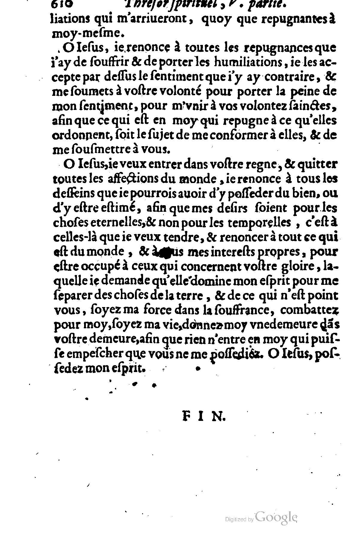 1635 - Sébastien Huré - Trésor spirituel contenant les obligations - BM Lyon