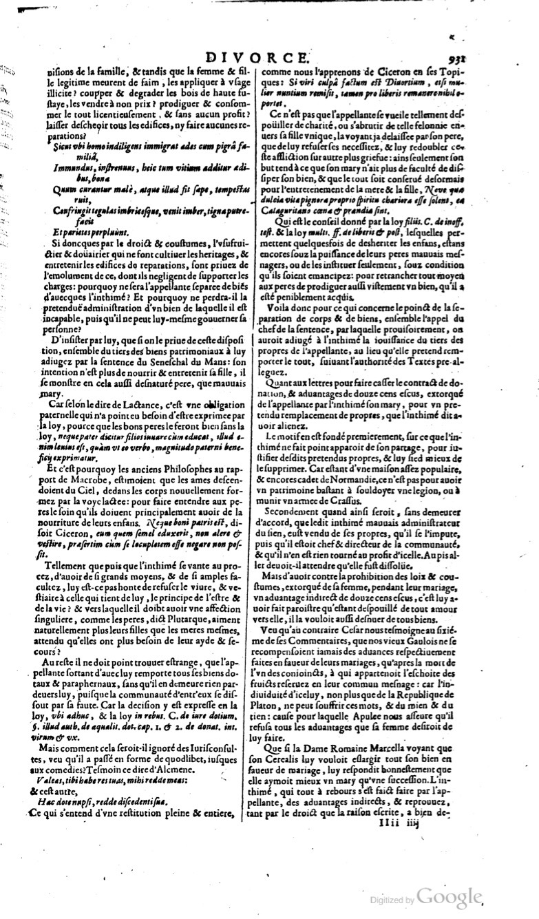 1629 - Veuve Nicolas Buon - Trésor du droit français (29620 T. 1) - BM Lyon