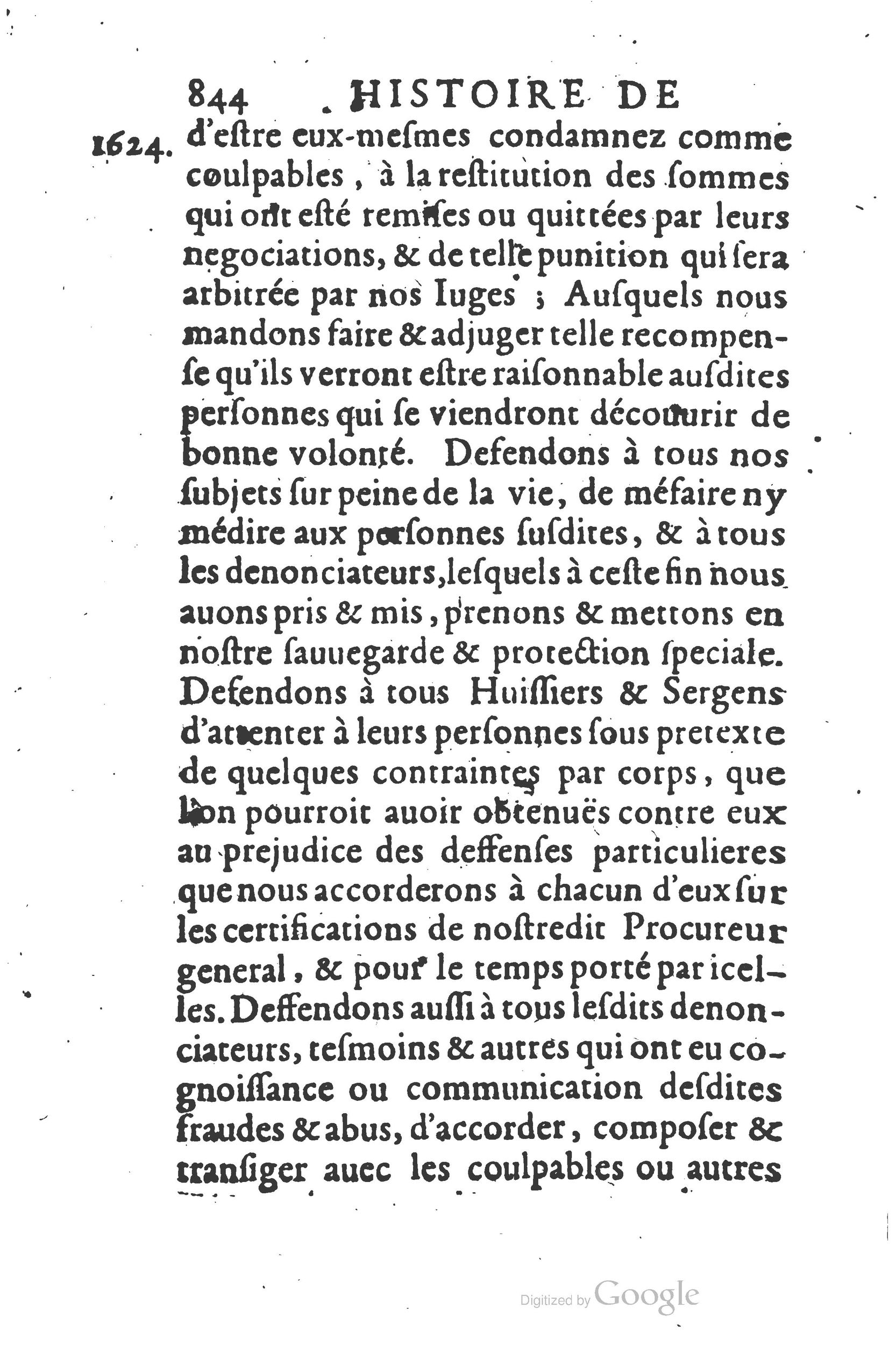 1626 - Joseph Bouillerot - Trésor de l’histoire générale de notre temps - BSB Munich