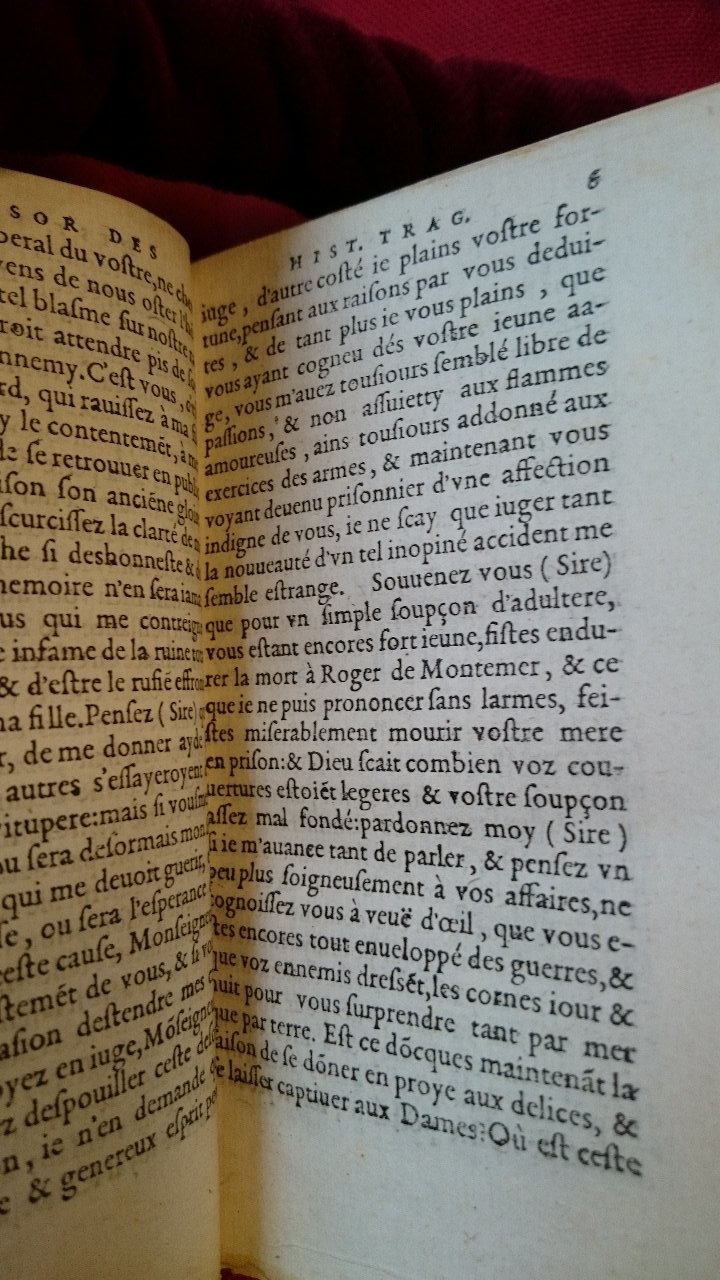 1581 - Pierre Le Voirier et Gervais Mallot - Trésor des histoires tragiques - BnF Richelieu