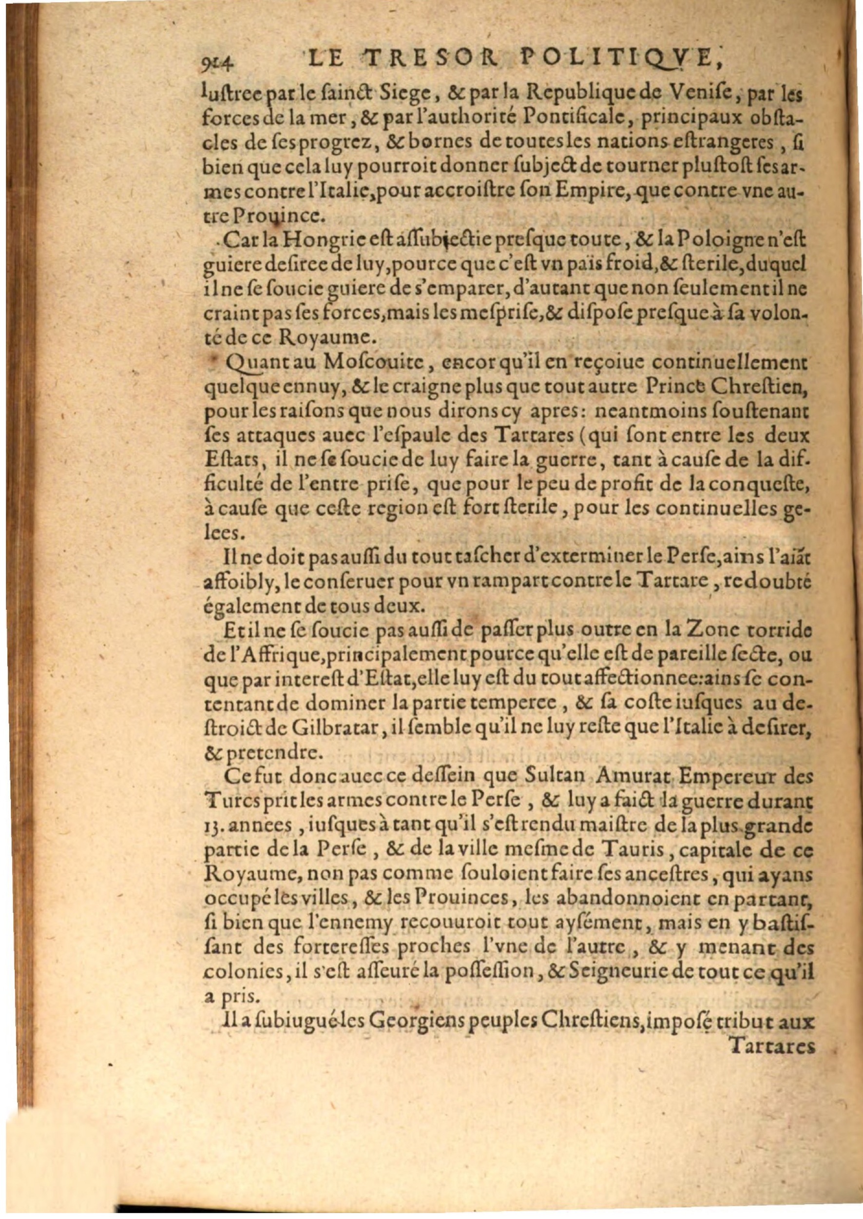 1608 - Nicolas Du Fossé - Trésor politique - BSB Munich
