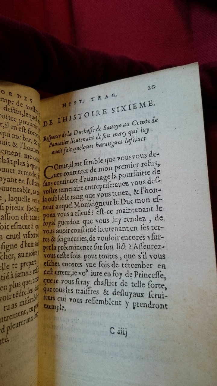 1581 - Pierre Le Voirier et Gervais Mallot - Trésor des histoires tragiques - BnF Richelieu 1581 - Pierre Le Voirier et Gervais Mallot - Trésor des histoires tragiques - BnF Richelieu