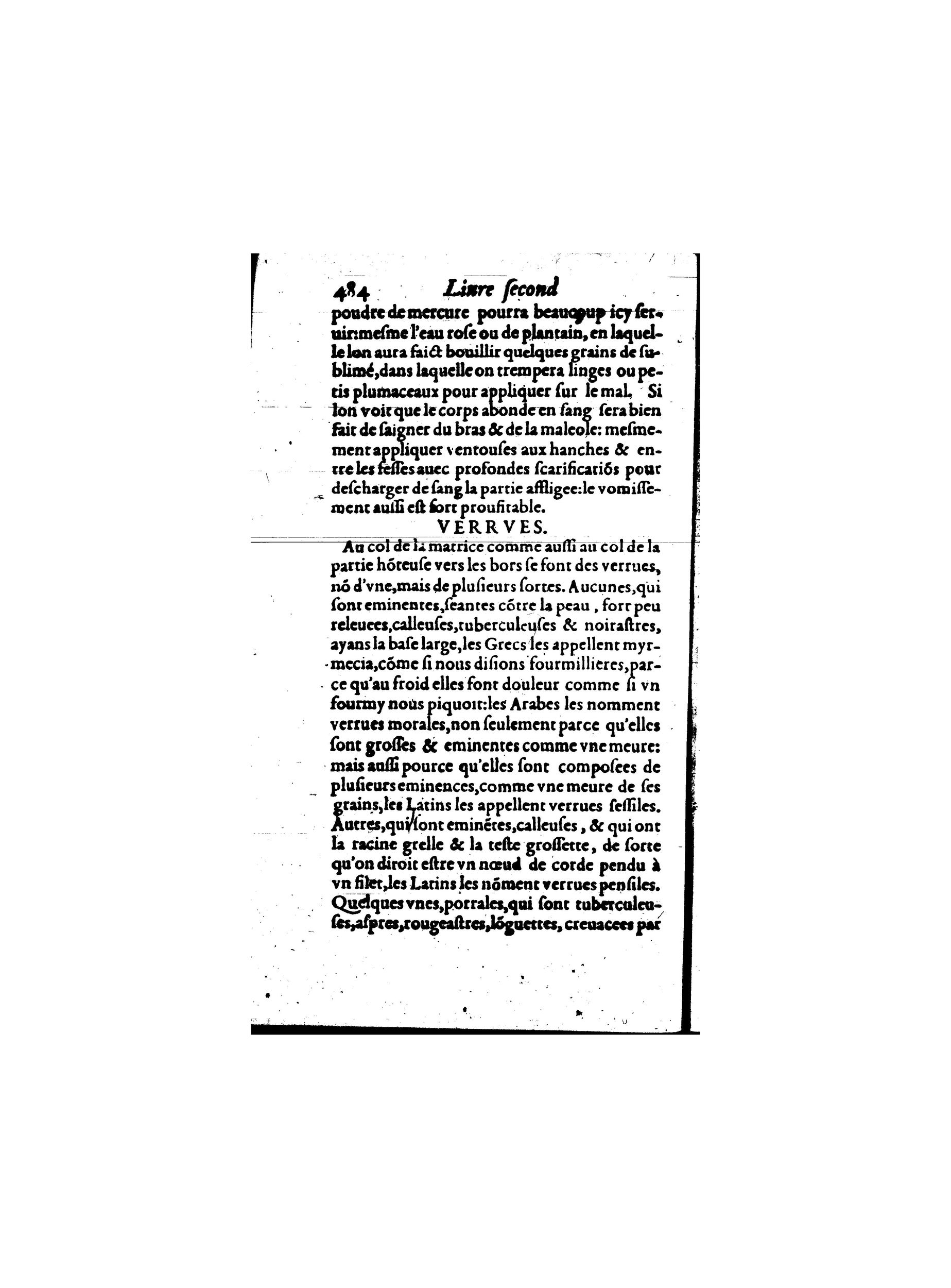 1587 - Jacques du Puis - Trésor des remèdes secrets pour les maladies des femmes - BnF