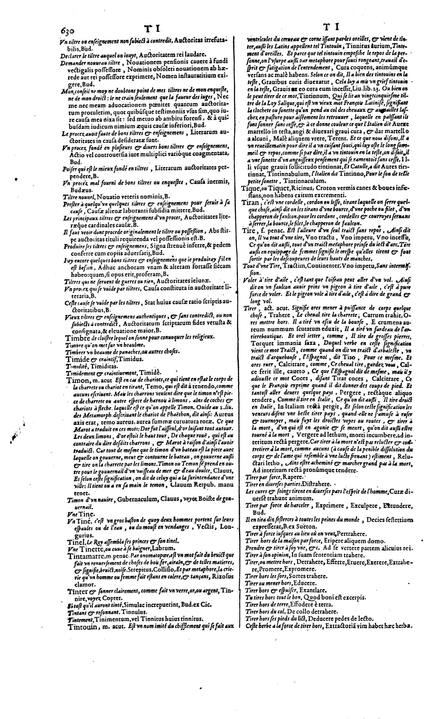1606 - David Douceur - Trésor de la langue française - BM Lyon 1606 - David Douceur - Trésor de la langue française - BM Lyon