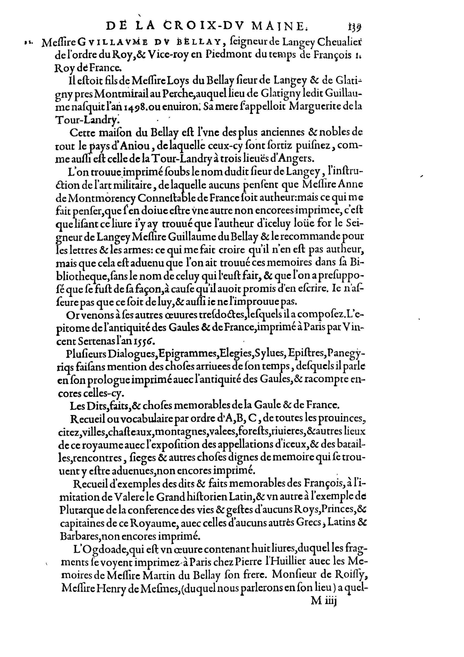 1584 - Abel L&#039;Angelier - Bibliothèques françaises - BnF