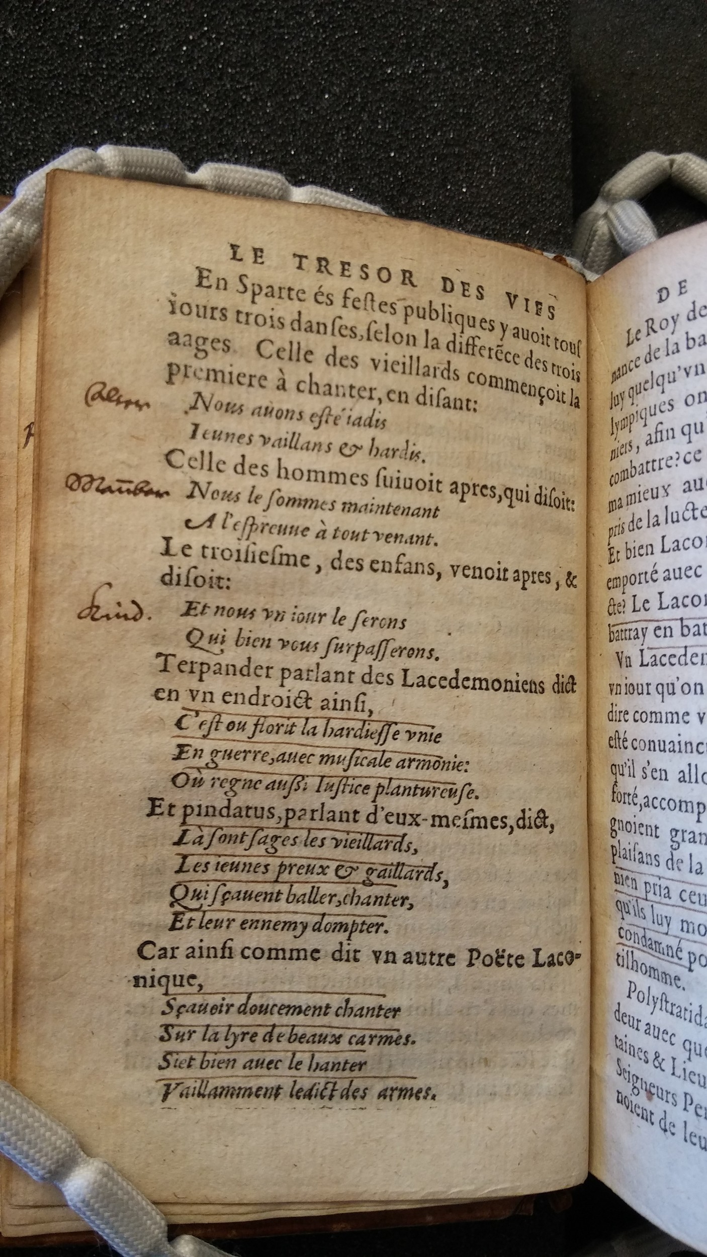 1577 - Claude Micard - Trésor des vies de Plutarque - Saint-Gallen