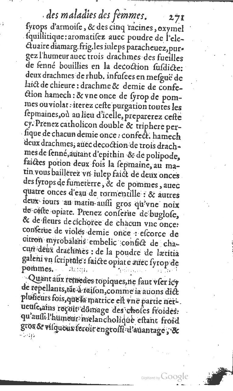 1617 - Jean Le Bouc - Trésor des remèdes secrets - BM Lyon