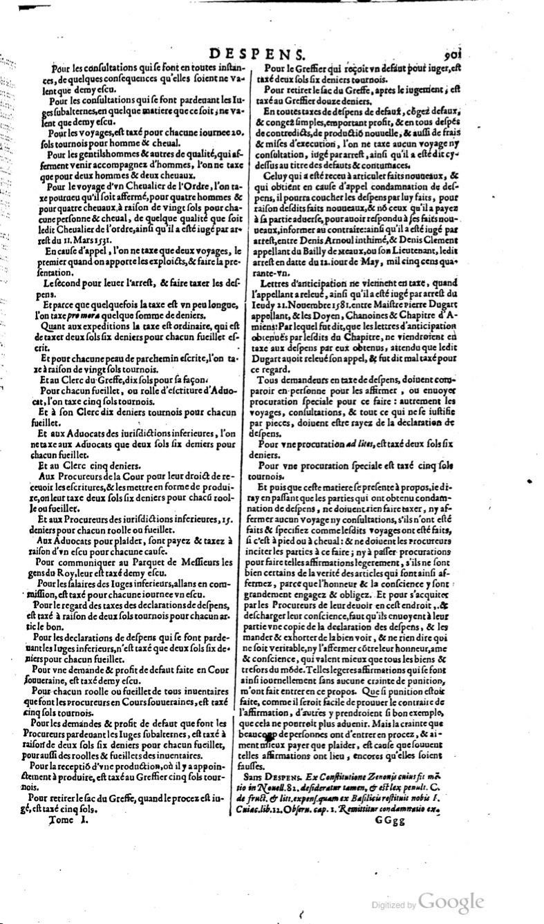 1629 - Veuve Nicolas Buon - Trésor du droit français (29620 T. 1) - BM Lyon