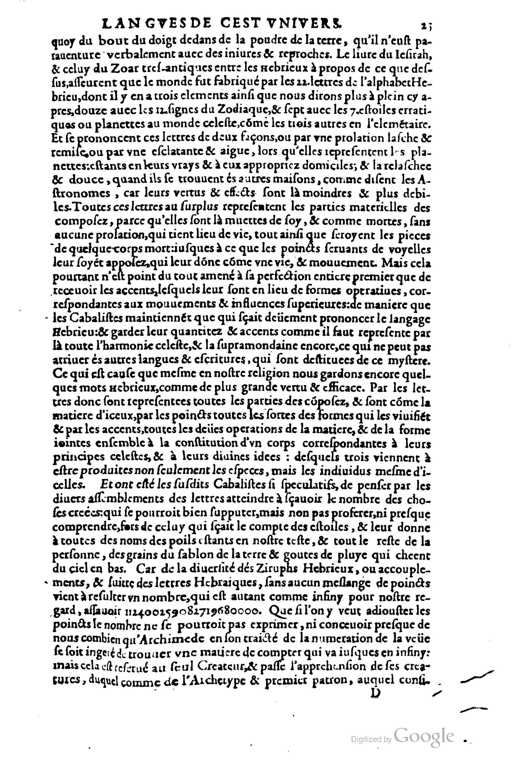 1619 - SHC - Trésor de l’histoire des langues de cet univers - BCU Lausanne