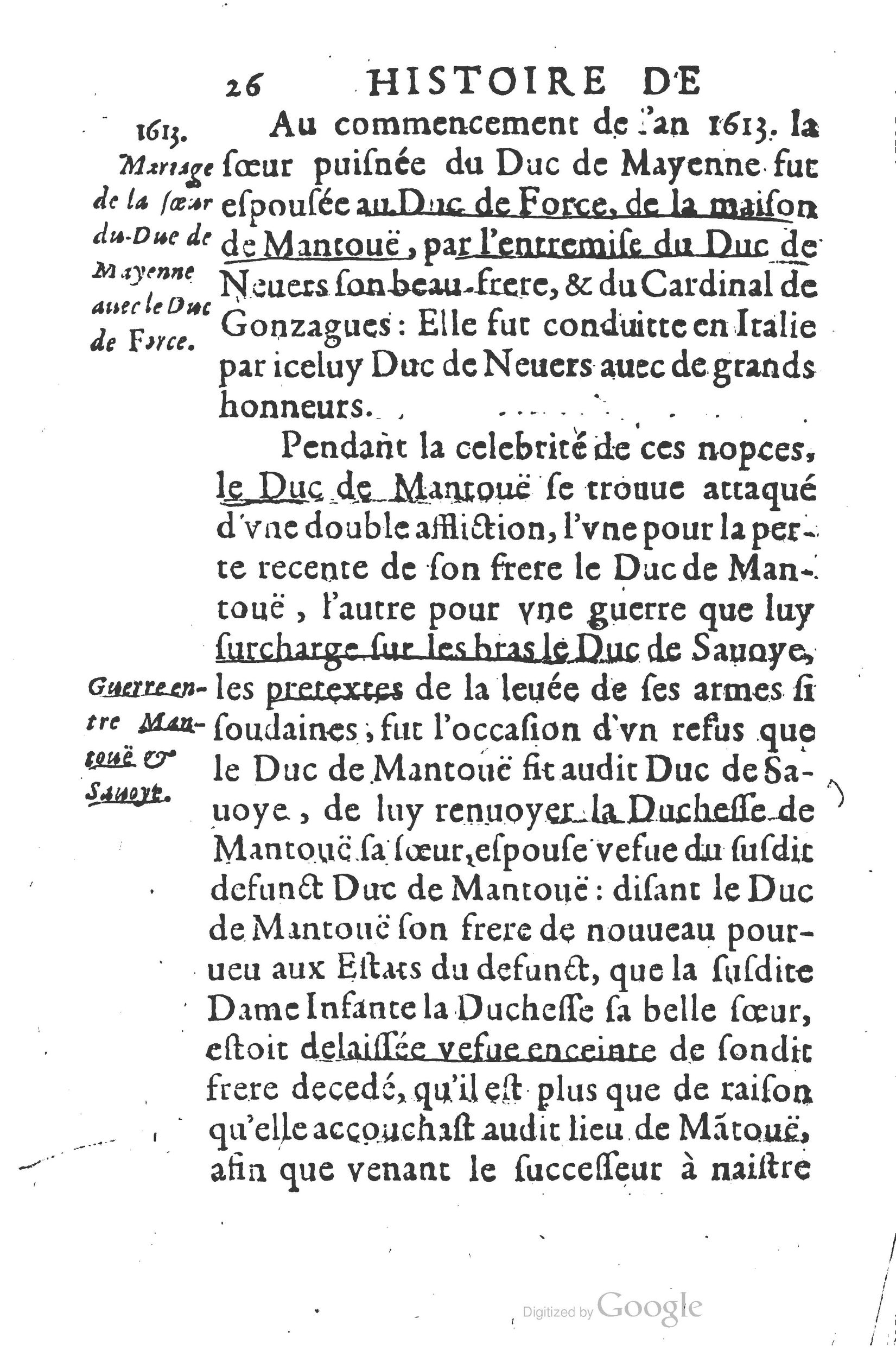 1626 - Joseph Bouillerot - Trésor de l’histoire générale de notre temps - BSB Munich