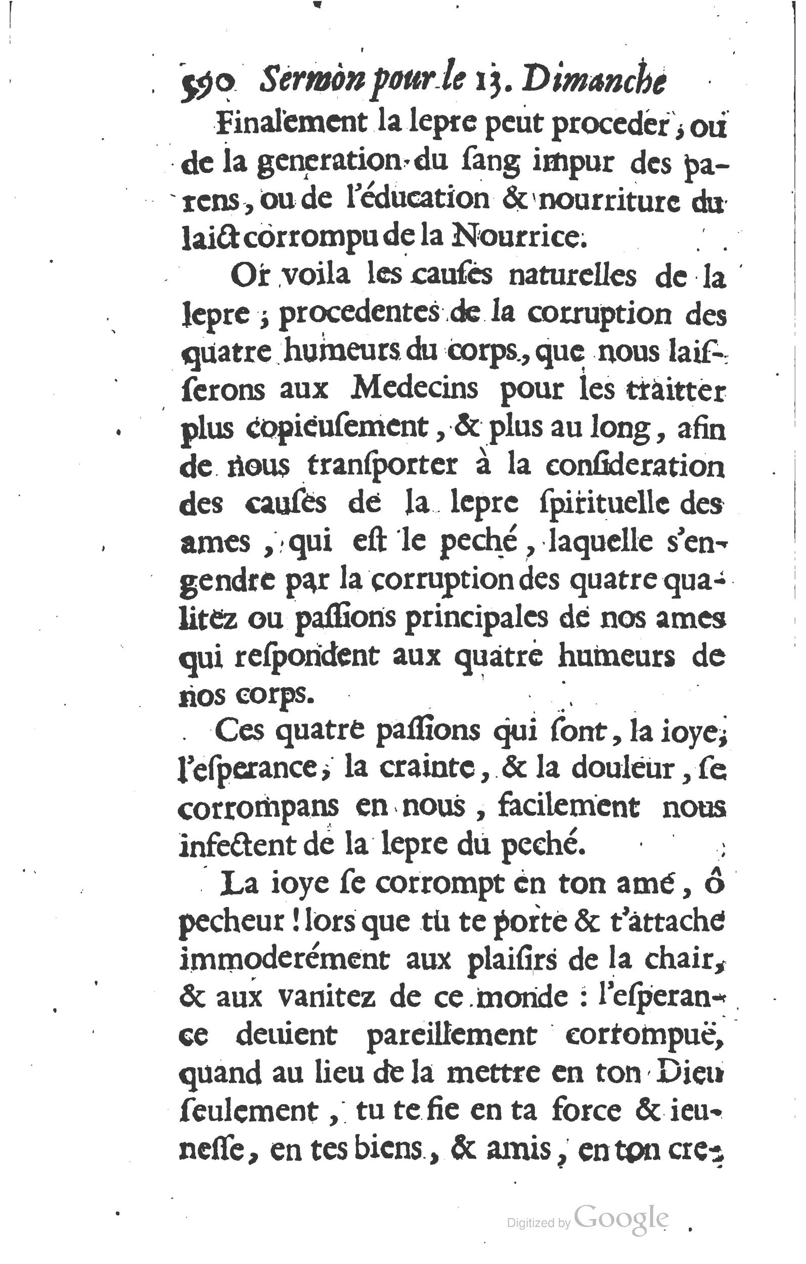 1629 - Manassés de Préaulx - Sermons ou Trésors de la piété chrétienne - BM Lyon