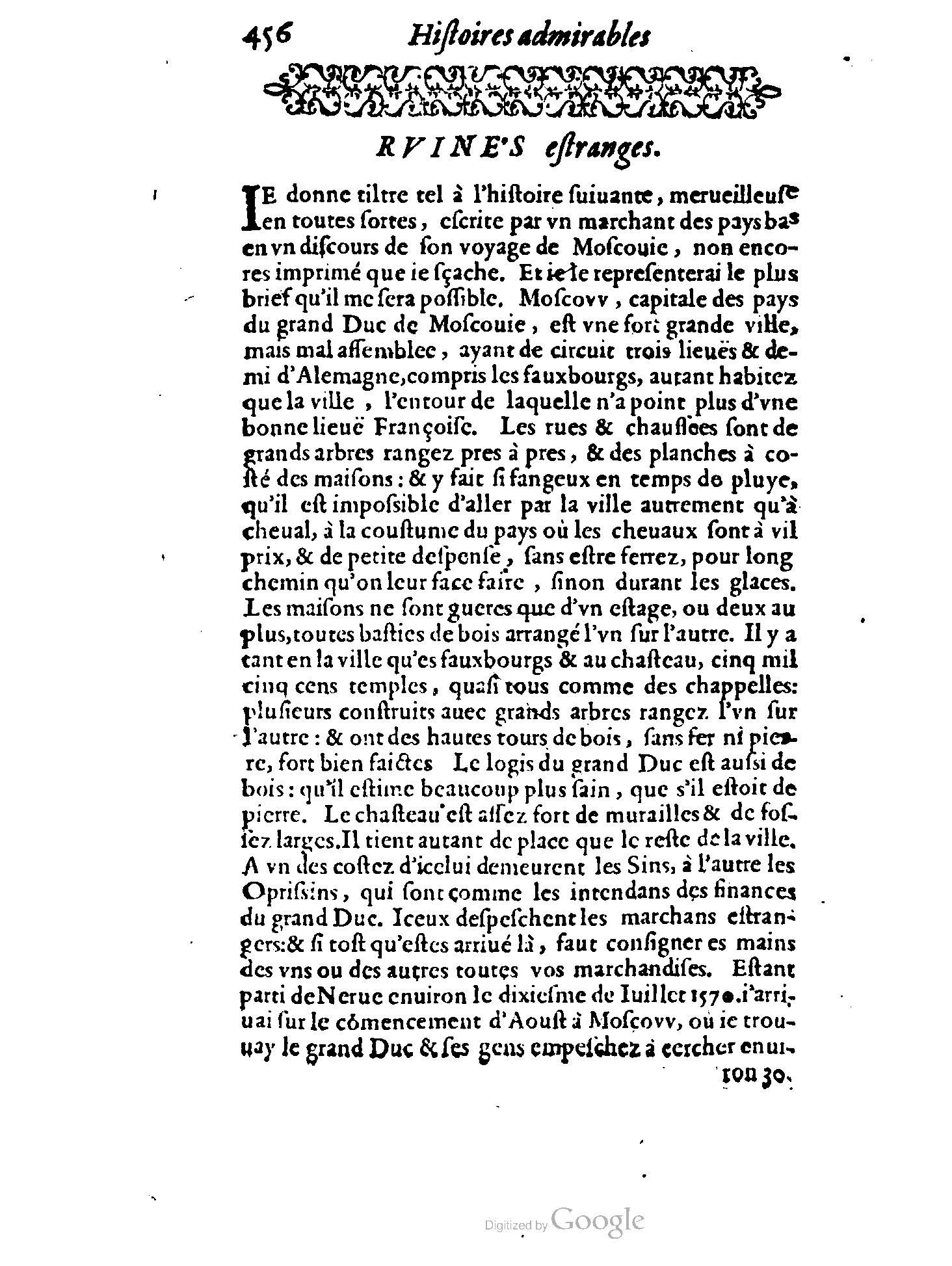 1620 - Samuel Crespin - Trésor d’histoires admirables et mémorables - BCU Lausanne