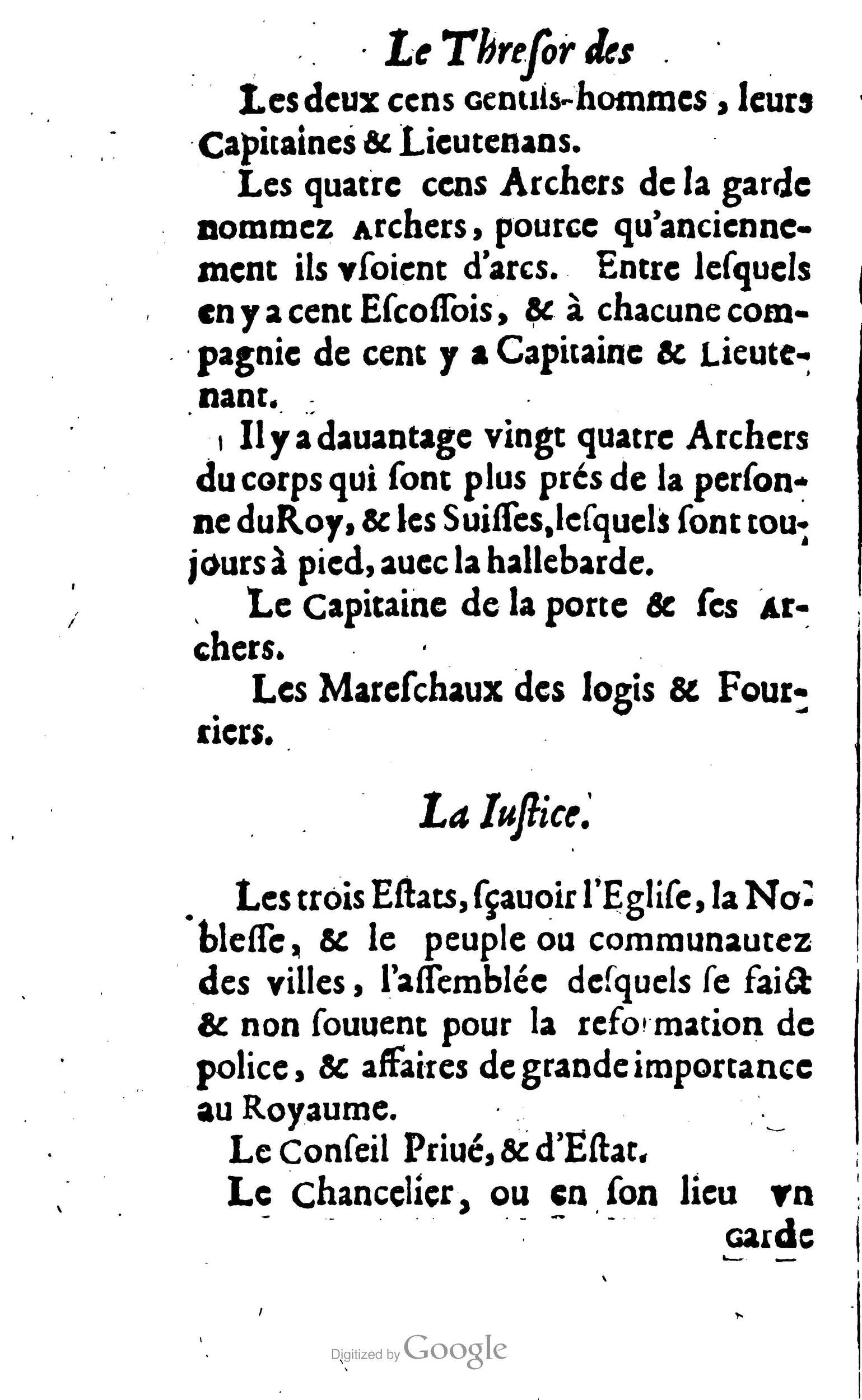 1638 - Jean Corrozet - Trésor des histoires de France - BM Lyon