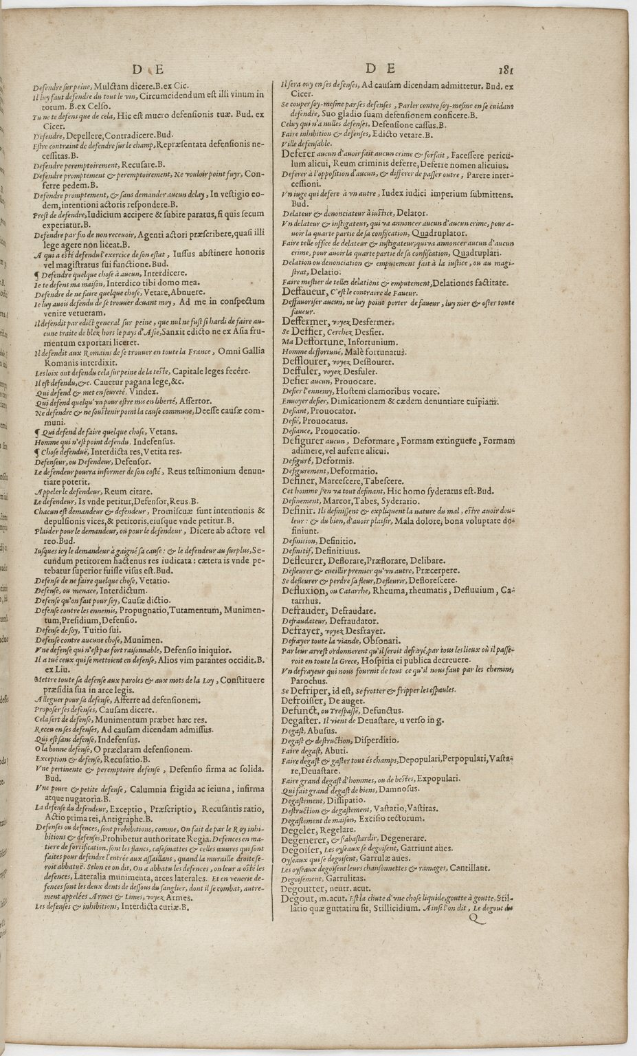 1606 - David Douceur - Trésor de la langue française - BnF