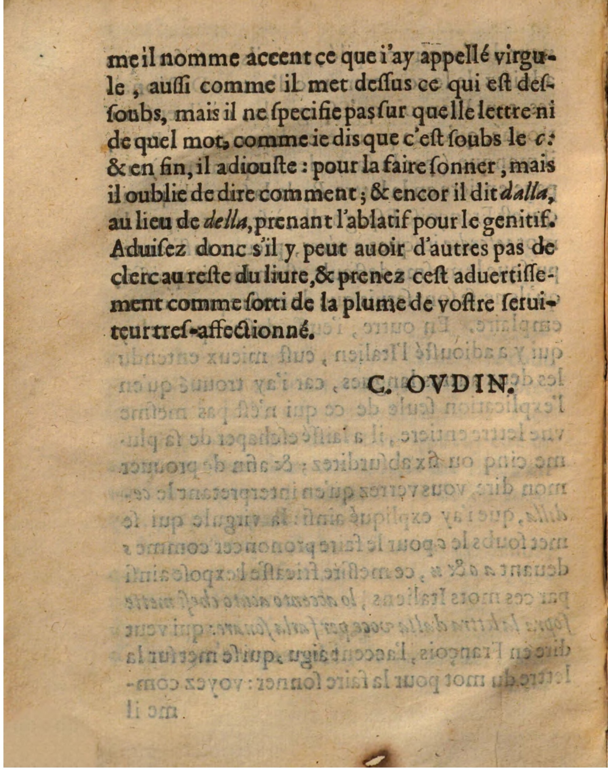 1625 - Hubert Antoine - Trésor des deux langues espagnole et française - Augsbourg