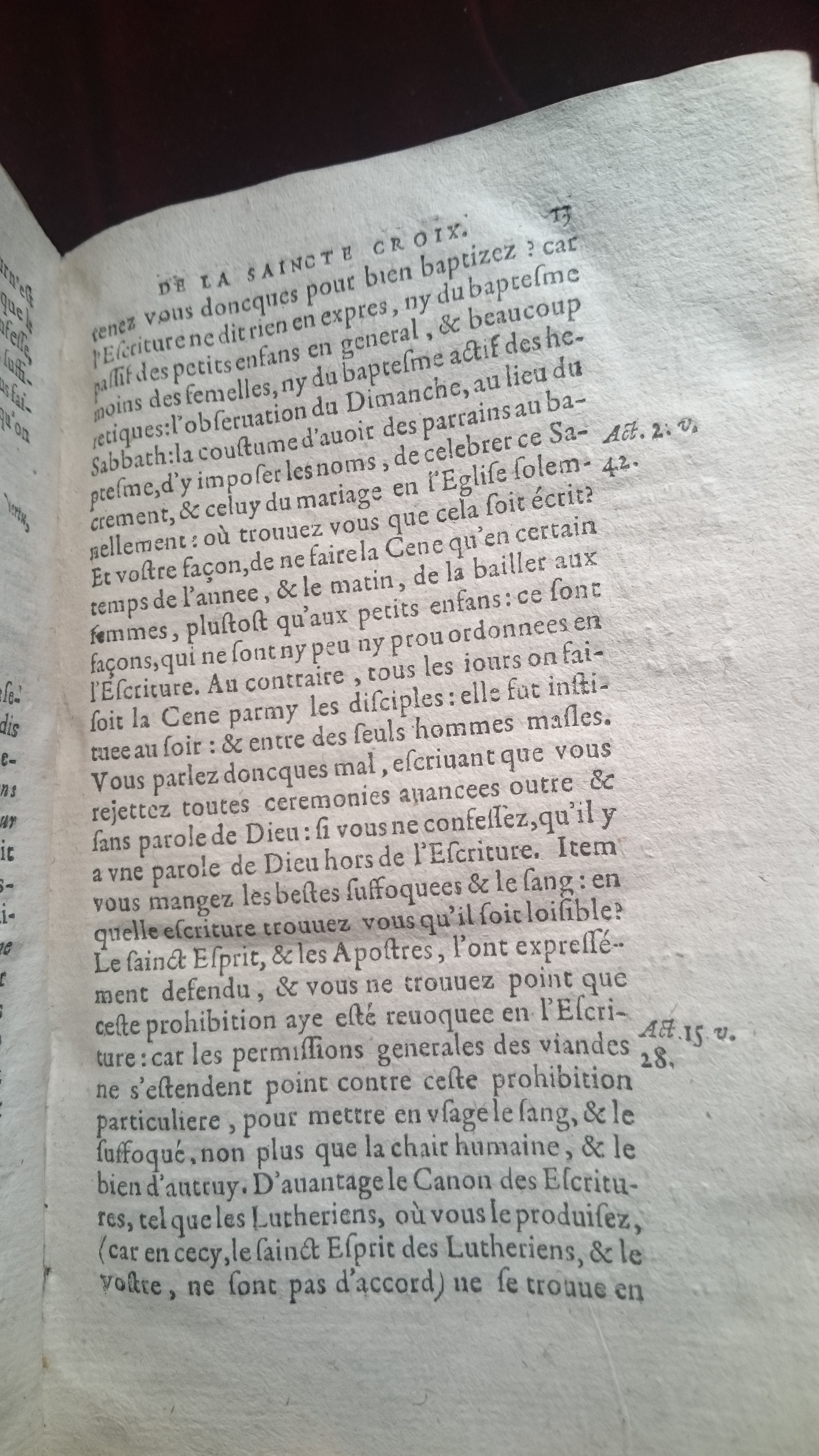 1613 - Claude Rigaud - Panthologie ou Trésor précieux de la sainte croix - BM Amiens