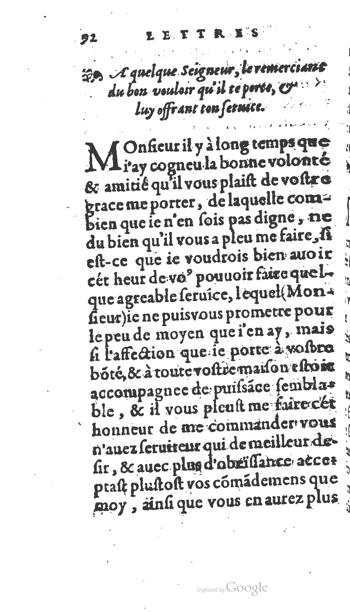 1598 - Sébastien Molin - Trésor des secrétaires - British Library