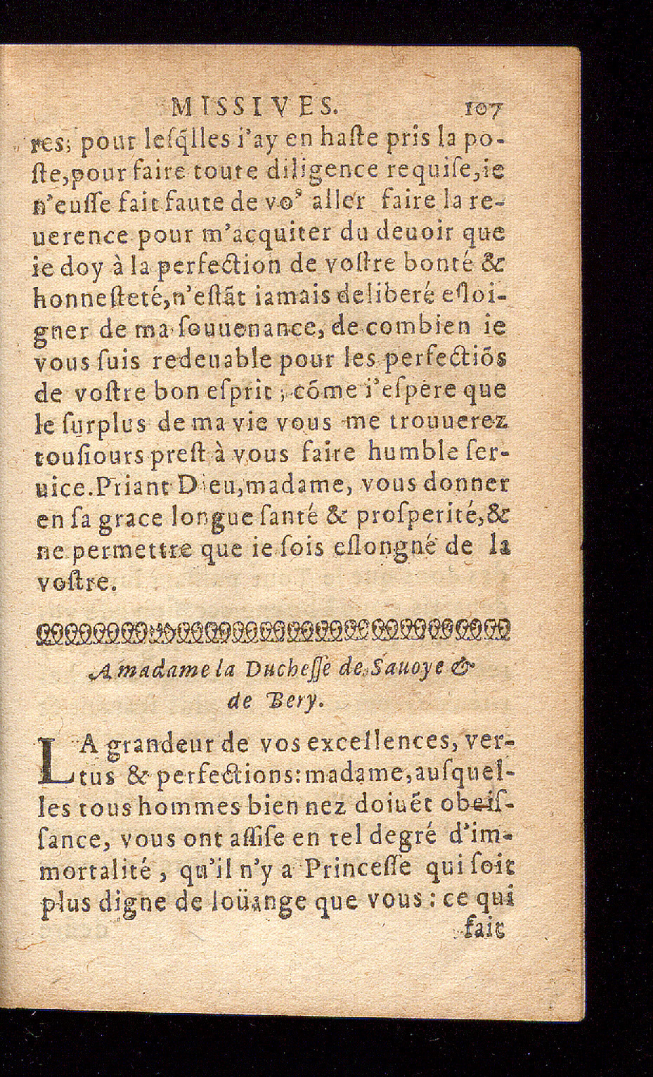 1614 - Barthélemy Vincent - Élite et Trésor des lettres missives - Bâle