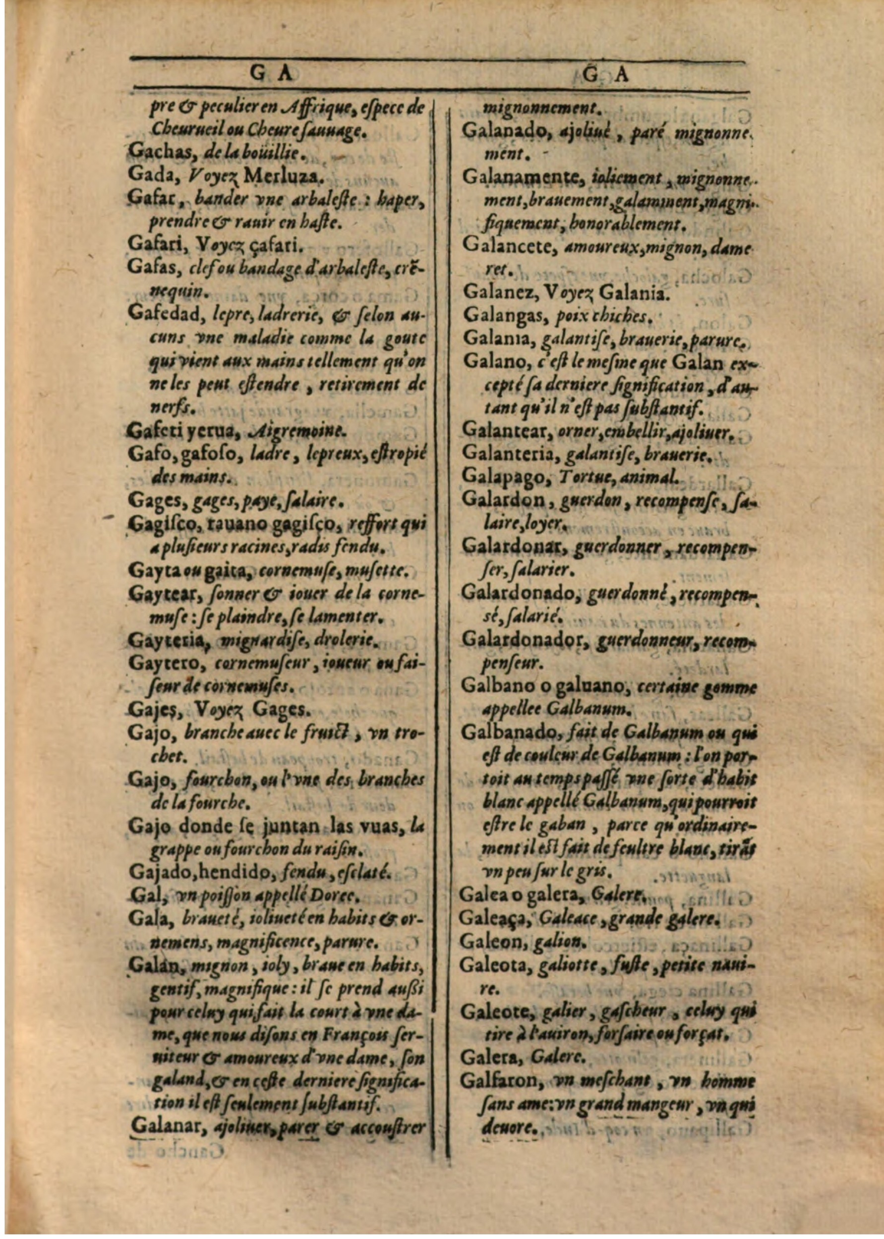 1607 - Marc Orry - Trésor des deux langues espagnole et française (Première partie) - BSB Munich 1607 - Marc Orry - Trésor des deux langues espagnole et française (Première partie) - BSB Munich