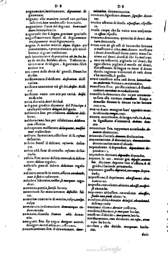 1617 - Samuel Crespin - Trésor des trois langues espagnole, française et italienne (3 parties) - Ohio