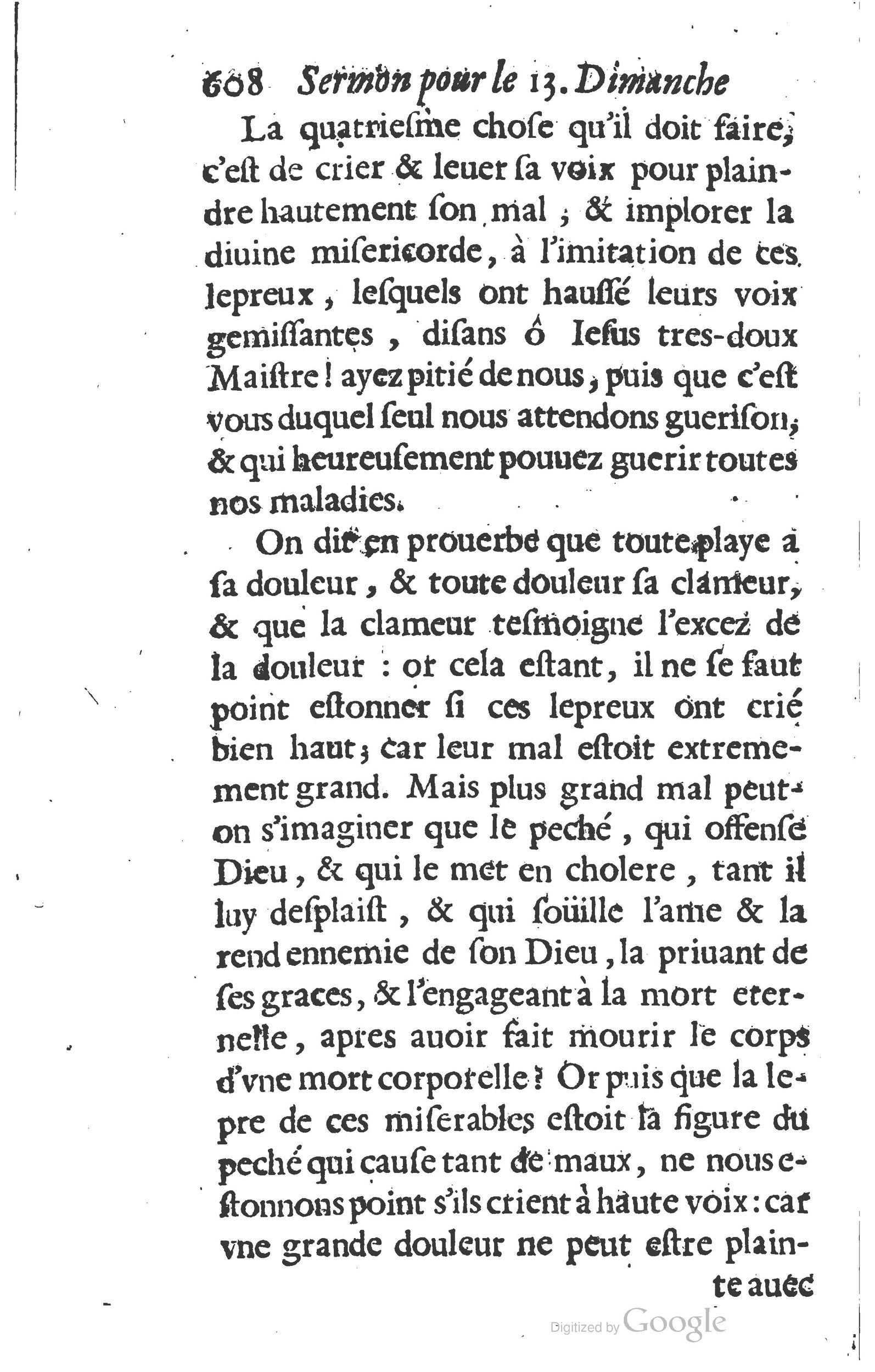 1629 - Manassés de Préaulx - Sermons ou Trésors de la piété chrétienne - BM Lyon