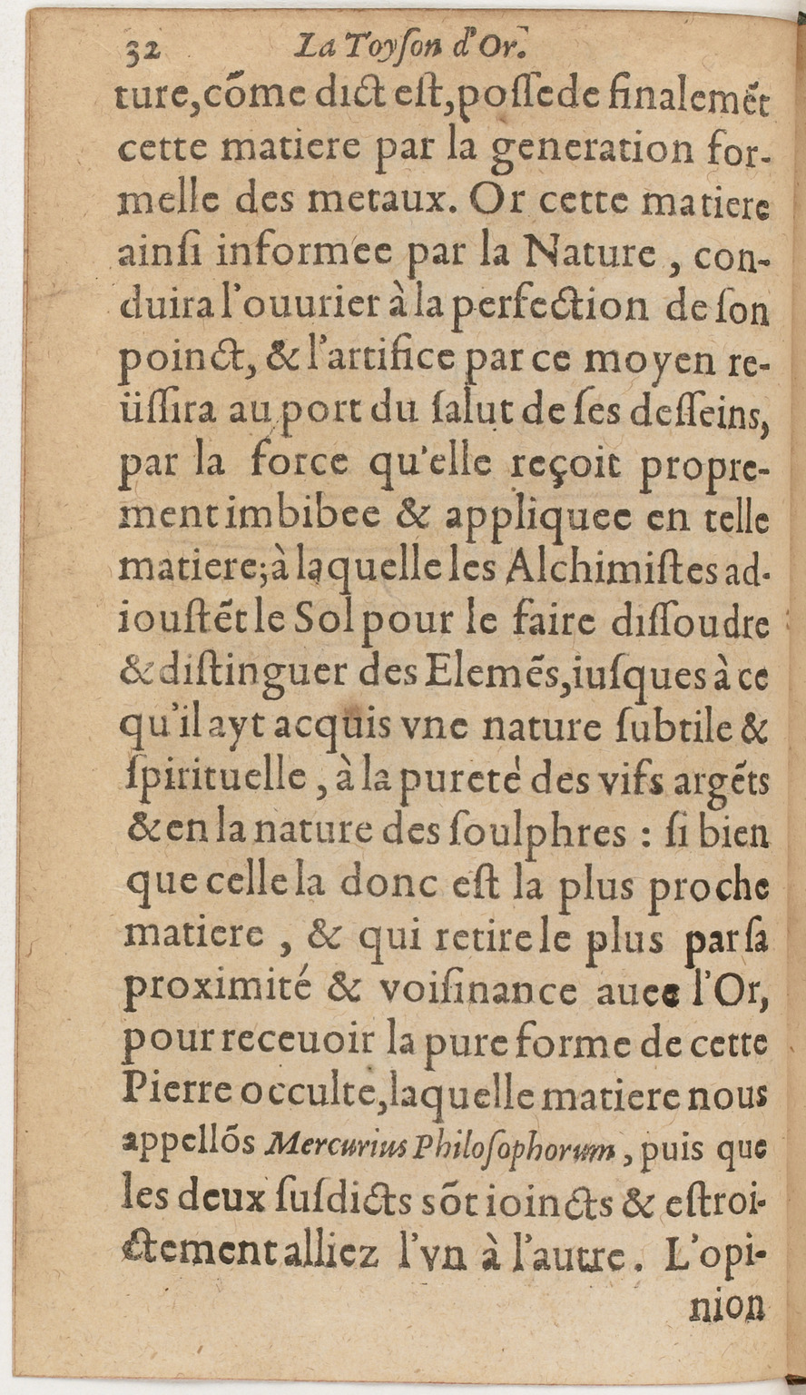 1612 - Charles Sevestre - Toison d’or ou la fleur des Trésors - BnF