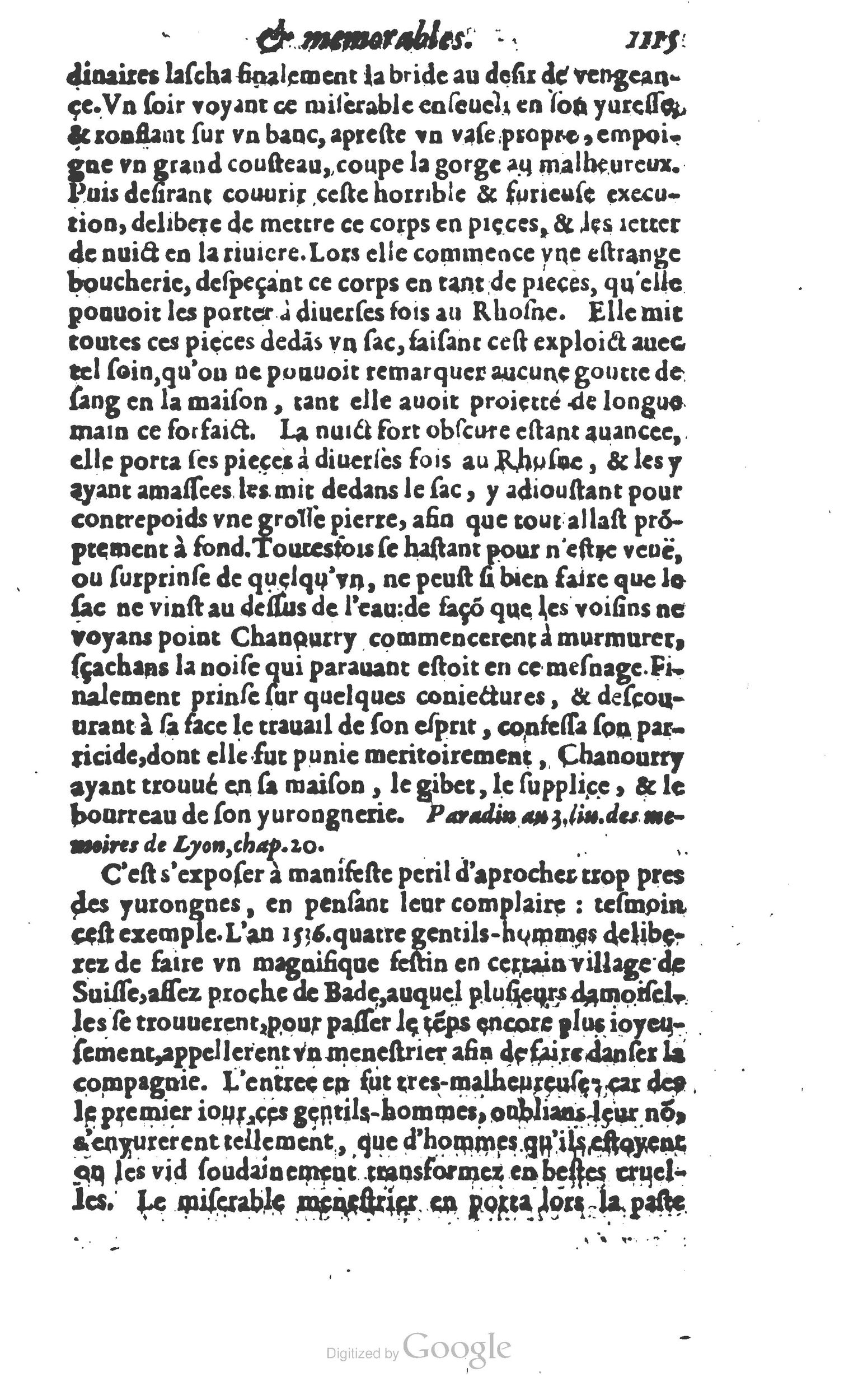 1610 - Paul Marceau - Trésor d’histoires admirables et mémorables - Princeton