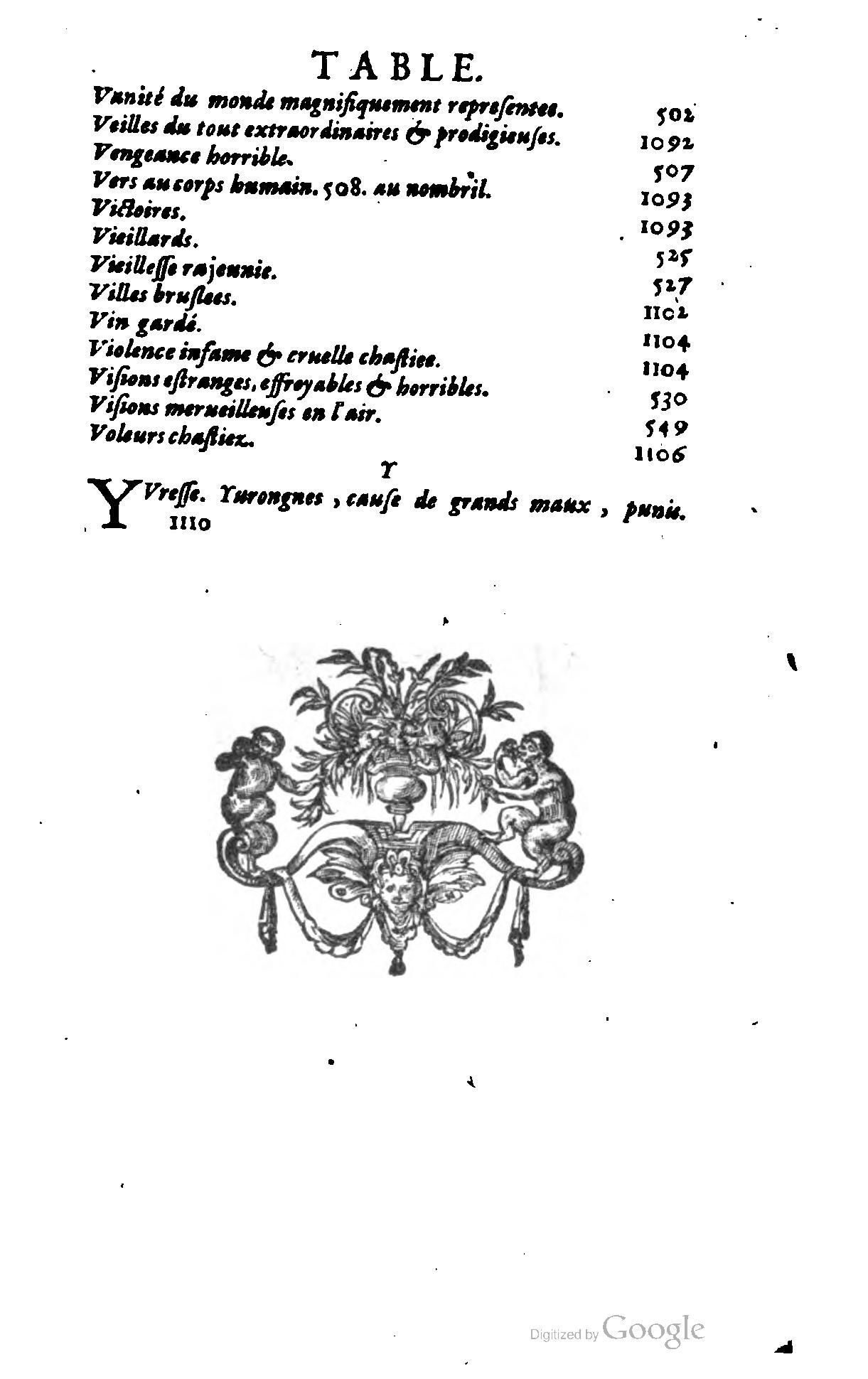 1620 - Samuel Crespin - Trésor d’histoires admirables et mémorables - BCU Lausanne