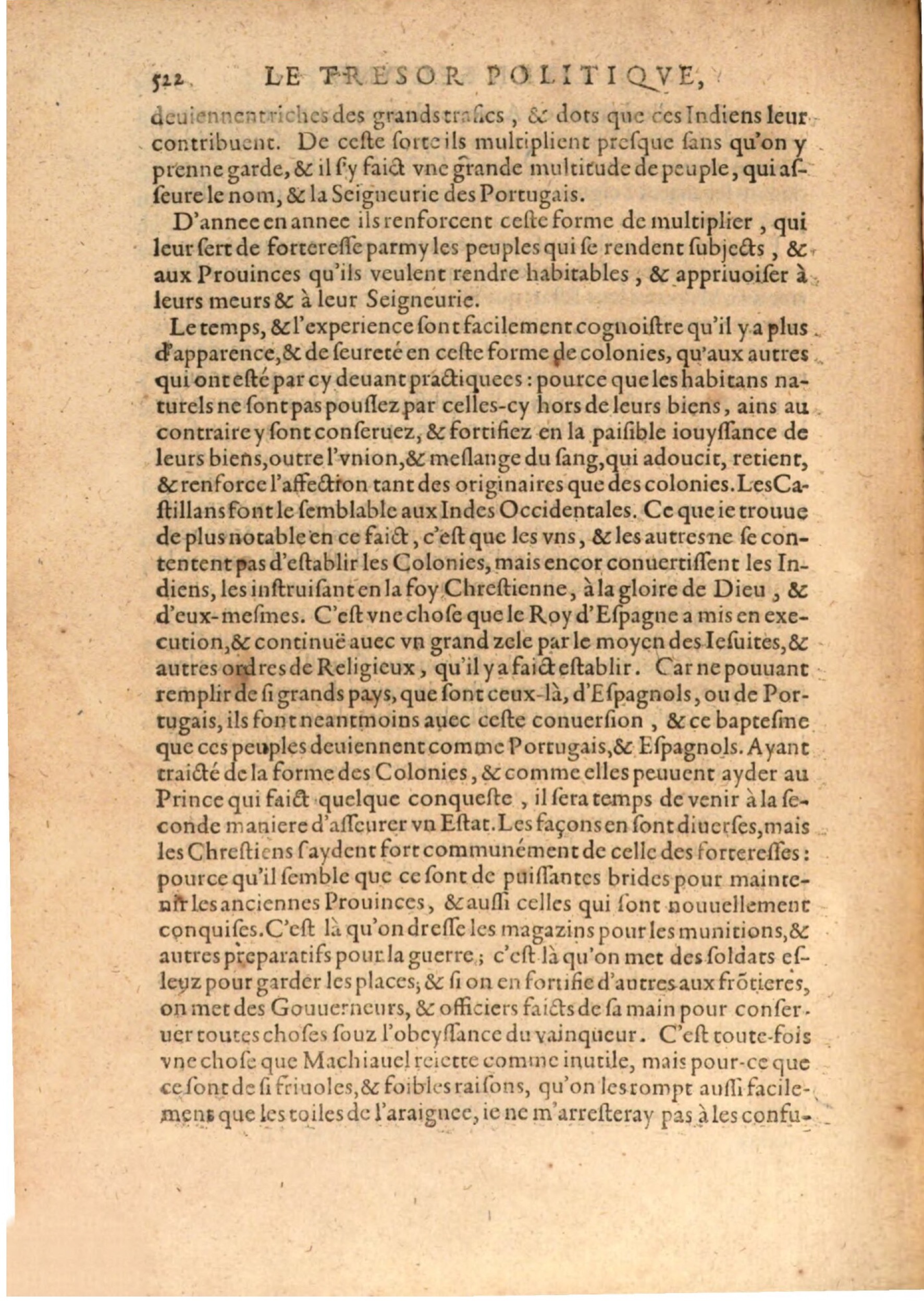 1608 - Nicolas Du Fossé - Trésor politique - BSB Munich