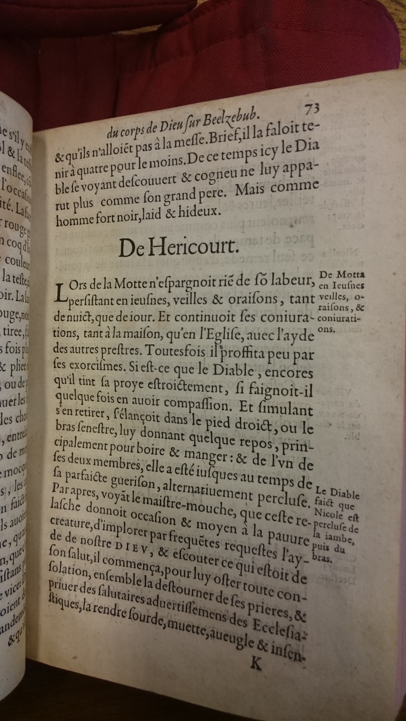 1578 - Nicolas Chesneau - Trésor et entière histoire de la triomphante victoire du corps de Dieu sur l’esprit malin - BM Lyon