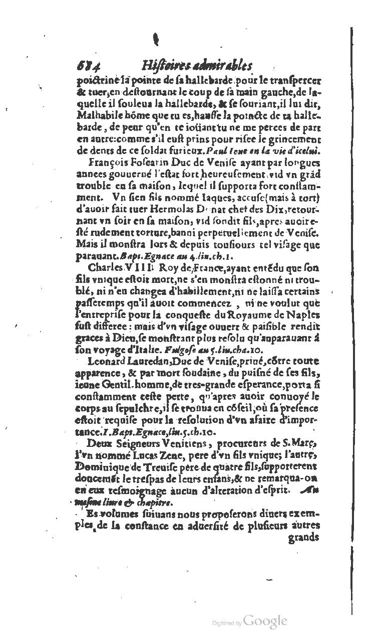 1610 - Paul Marceau - Trésor d’histoires admirables et mémorables - BSB Munich 1610 - Paul Marceau - Trésor d’histoires admirables et mémorables - BSB Munich