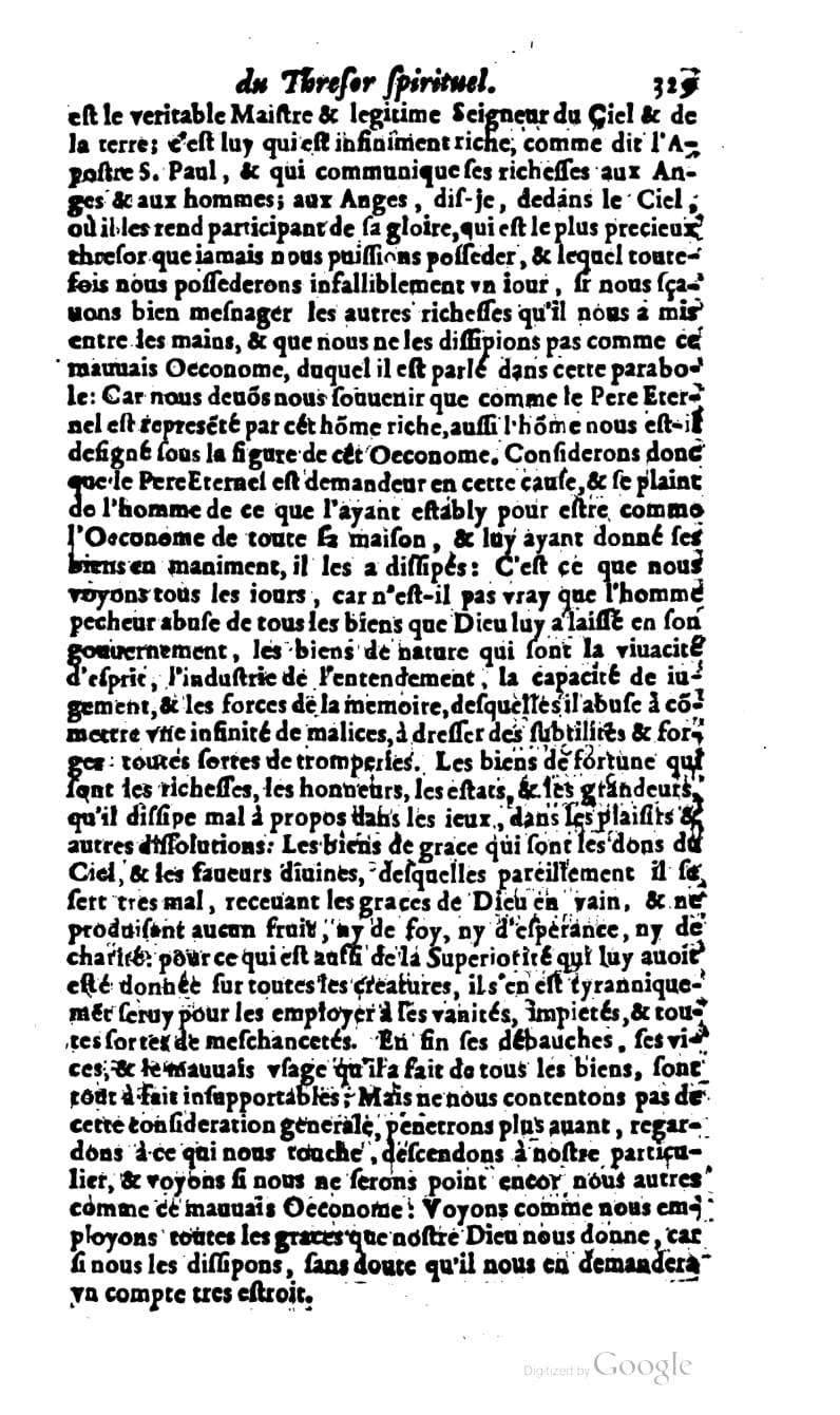 1637 - s.n. - Trésor spirituel des âmes religieuses - BM Lyon