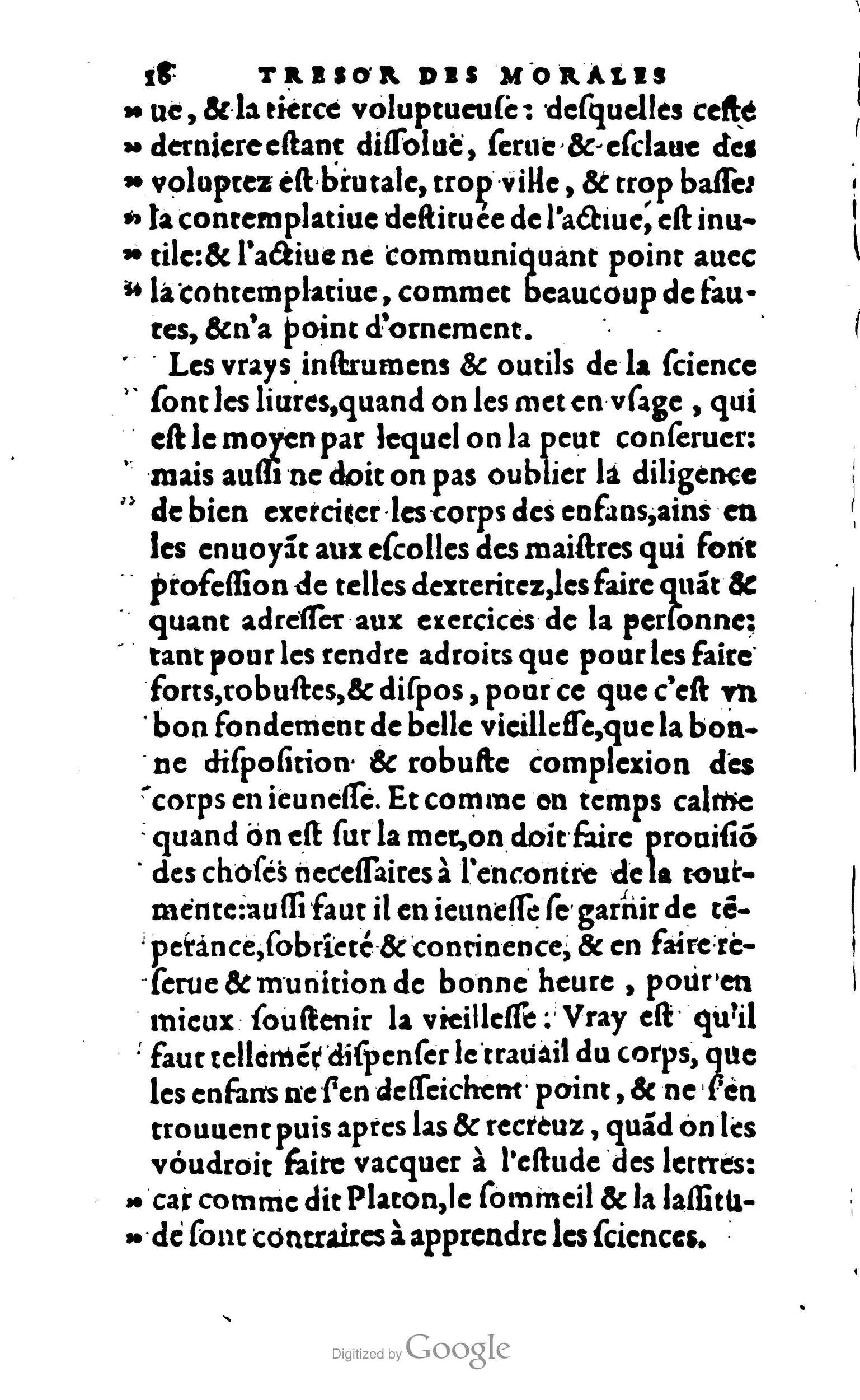 1578 - Jean Poupy - Trésor des morales de Plutarque - BSB Munich