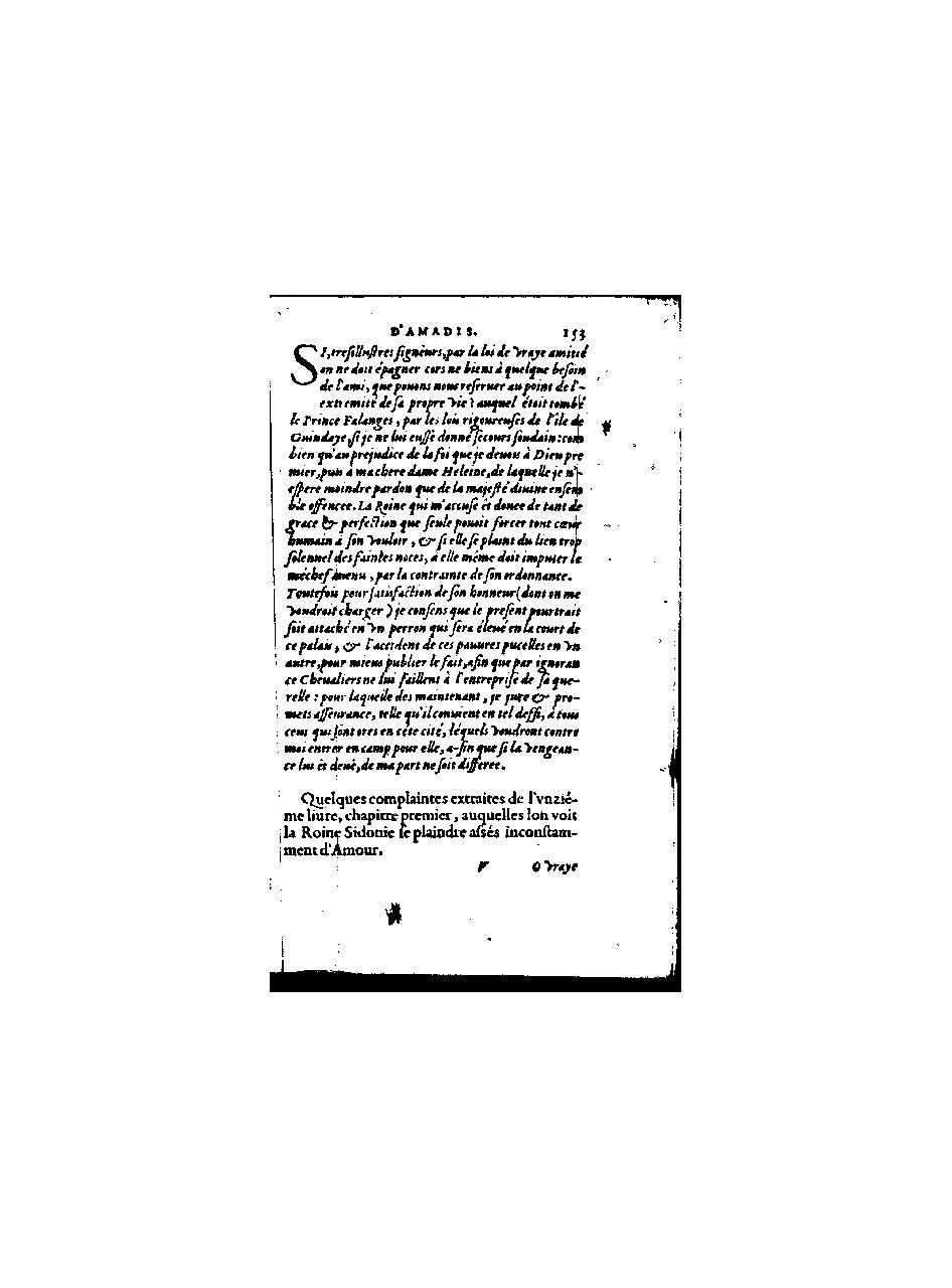 1560 - Christophe Plantin - Trésor des Amadis - BnF