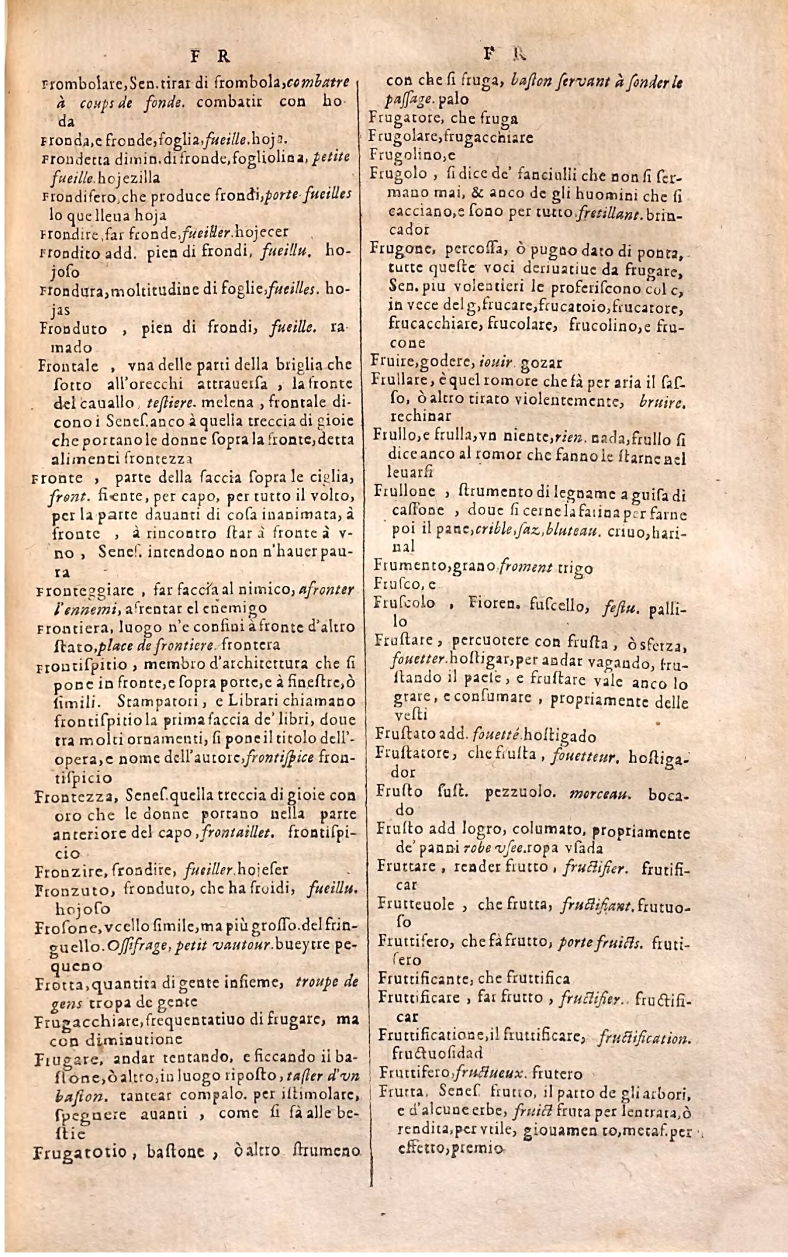 1627 - Jacques Crespin - Trésor des trois langues (Troisième partie) - Regensburg