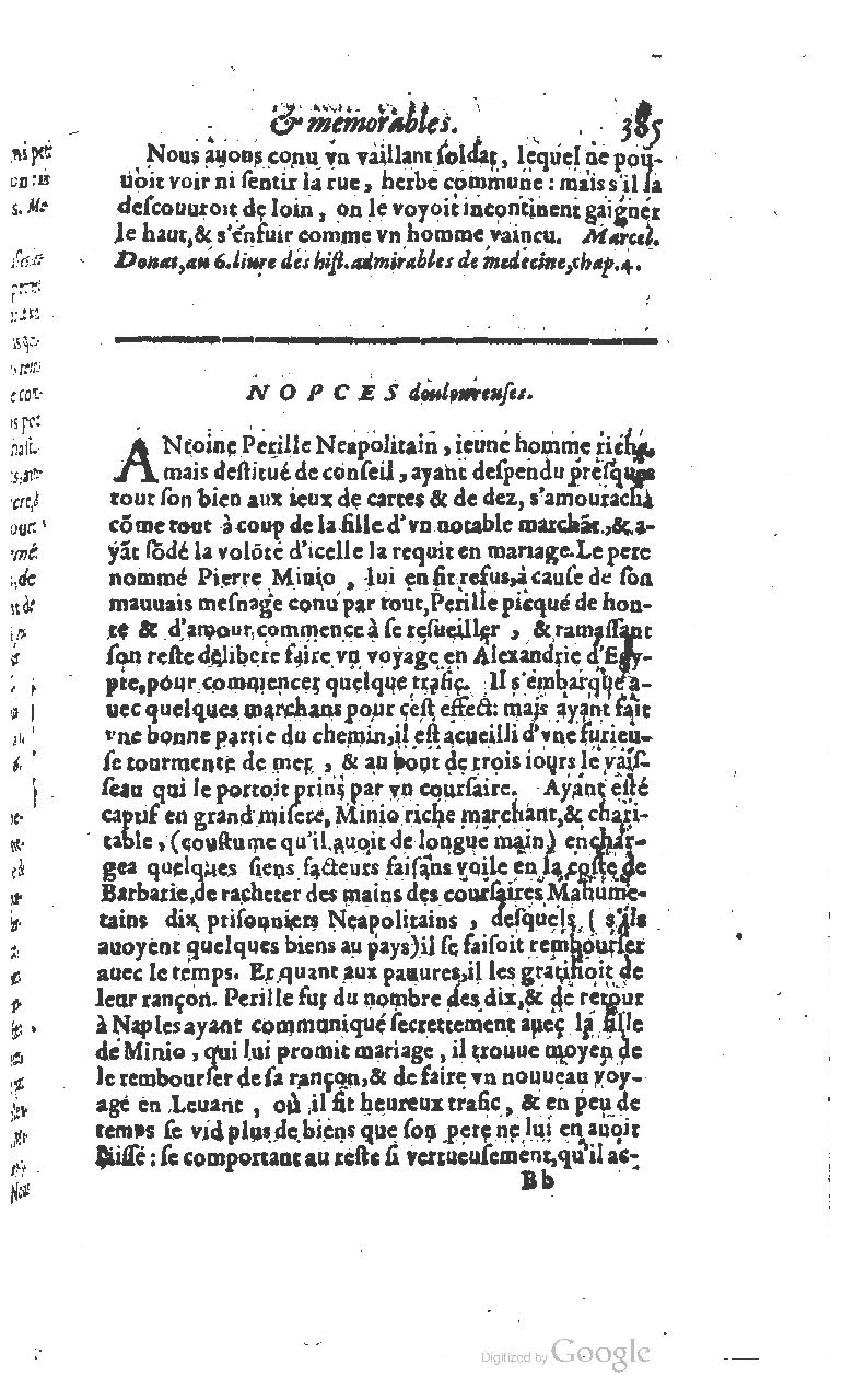 1610 - Paul Marceau - Trésor d’histoires admirables et mémorables - BSB Munich 1610 - Paul Marceau - Trésor d’histoires admirables et mémorables - BSB Munich