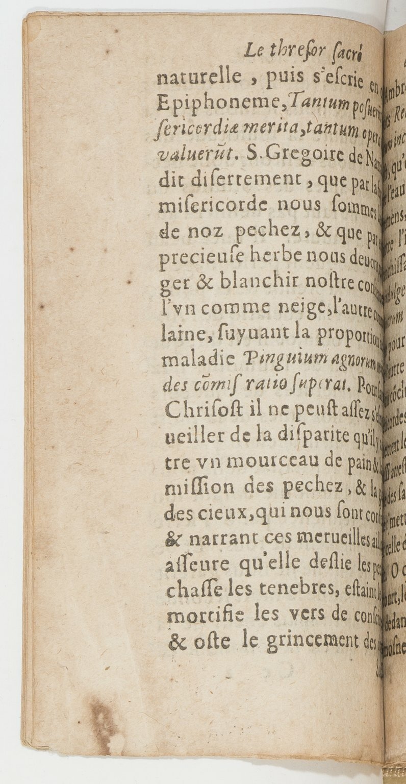 1603 - Jean Didier - Trésor sacré de la miséricorde - BnF