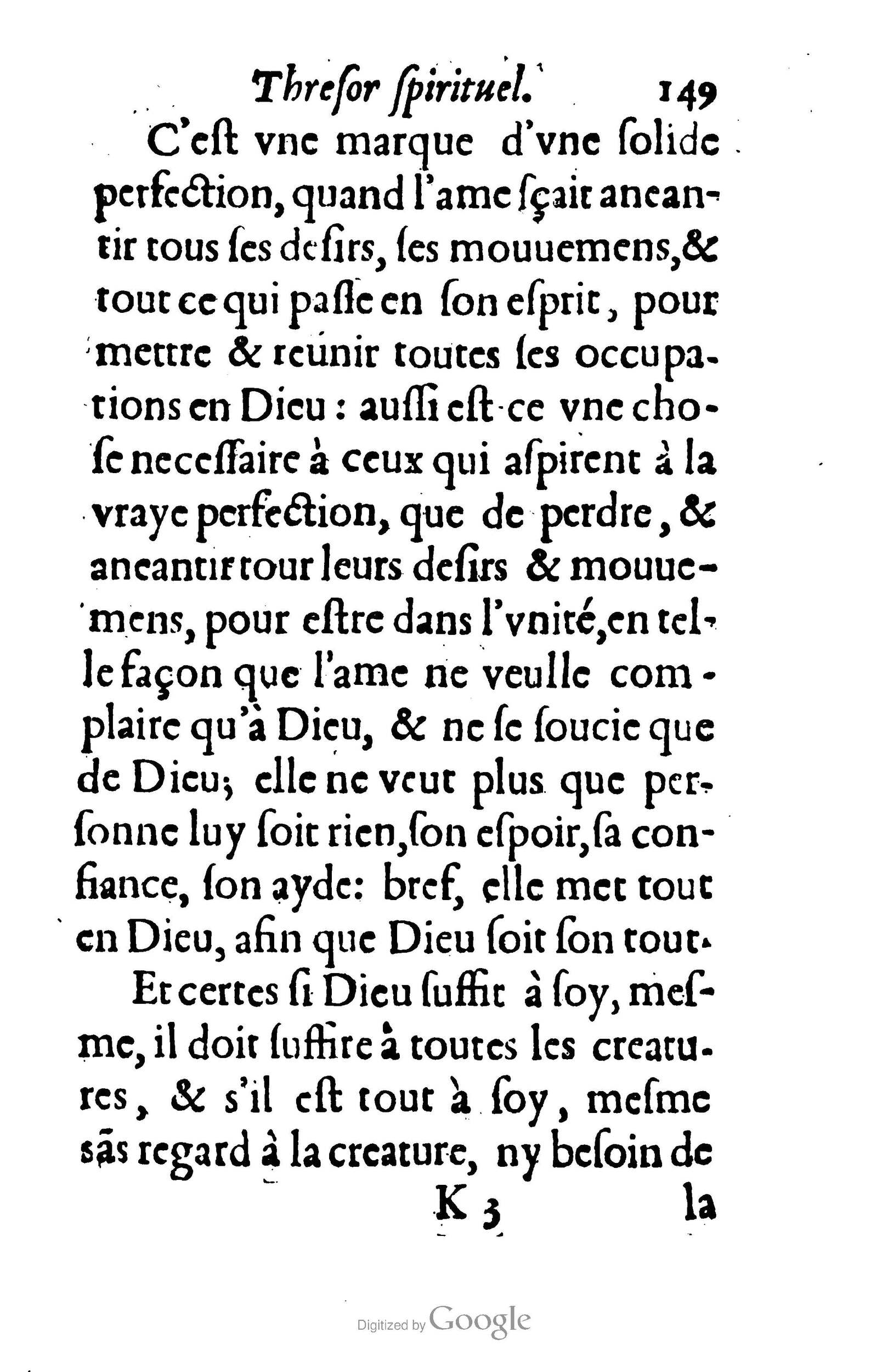 1633 - François Waudré - Trésor spirituel contenant les excellences du christianisme - BM Lyon