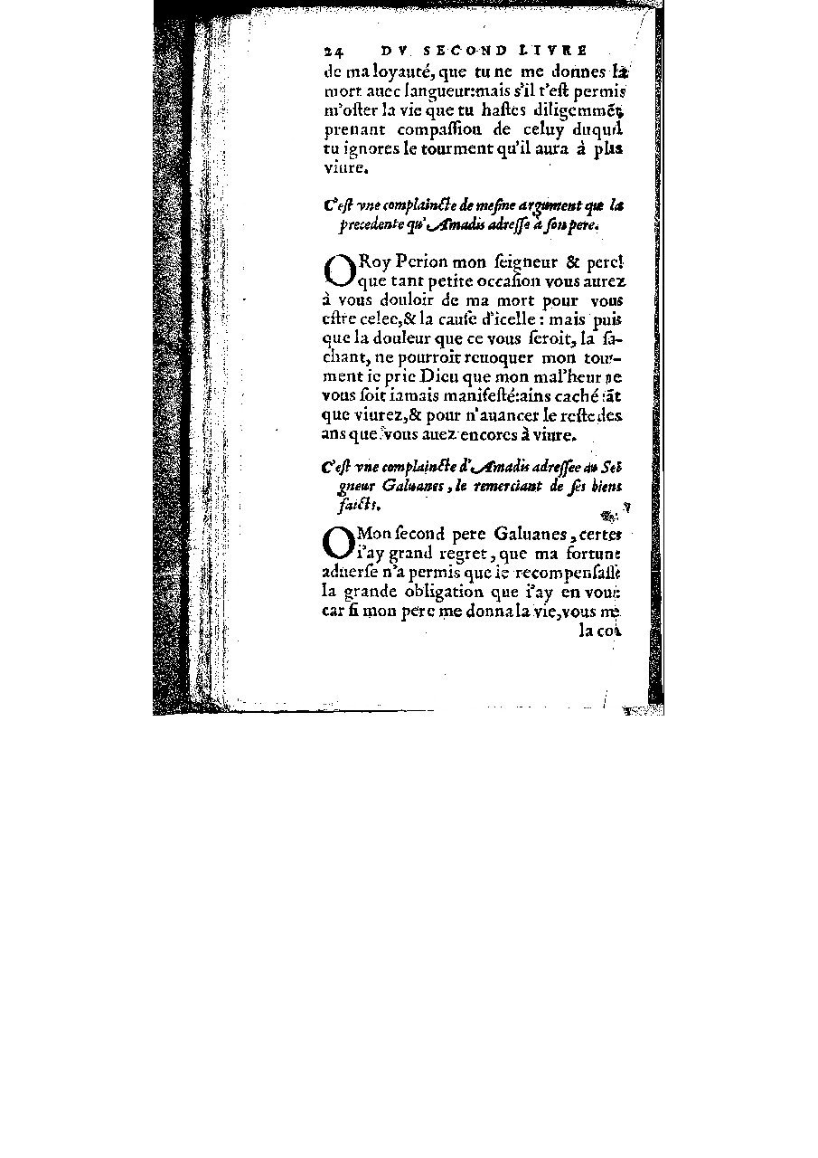 1572 - Veuve Gabriel Cotier - Trésor des Amadis - BM Lyon