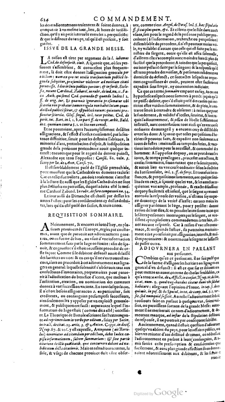 1629 - Veuve Nicolas Buon - Trésor du droit français (29620 T. 1) - BM Lyon