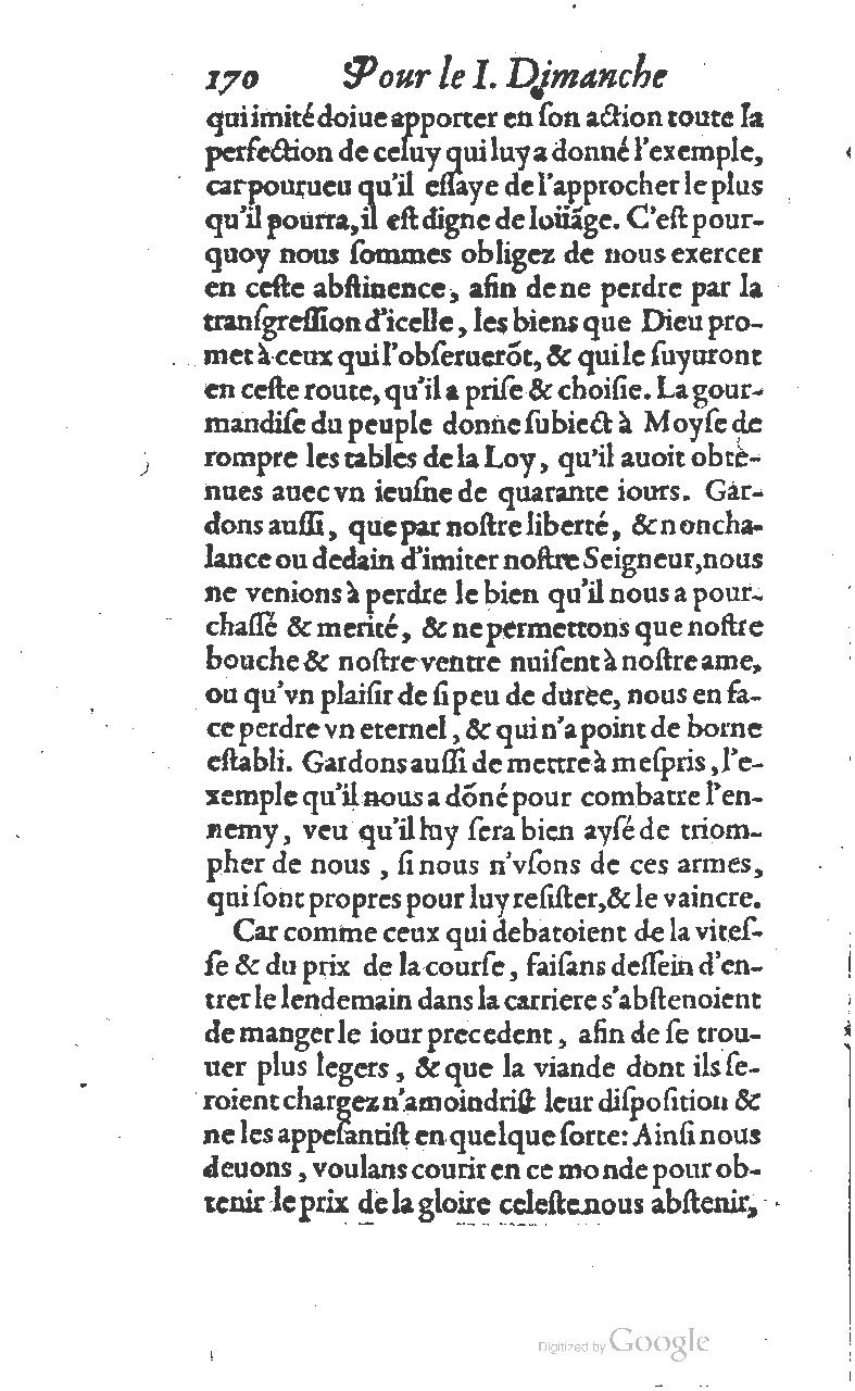 1607 - Nicolas Du Fossé - Trésor quadragésimal - T 01 - BM Lyon