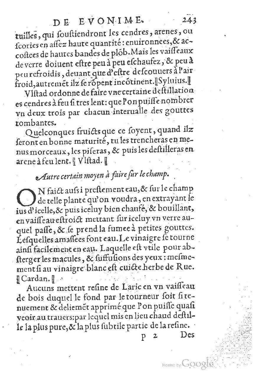 1557 - Antoine Vincent - Trésor d’Evonyme Philiatre - UC Madrid