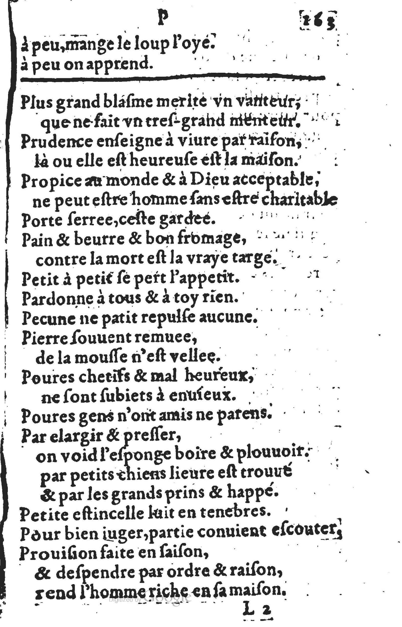 1578 - Nicolas Lescuyer - Trésor des sentences dorées - UGent