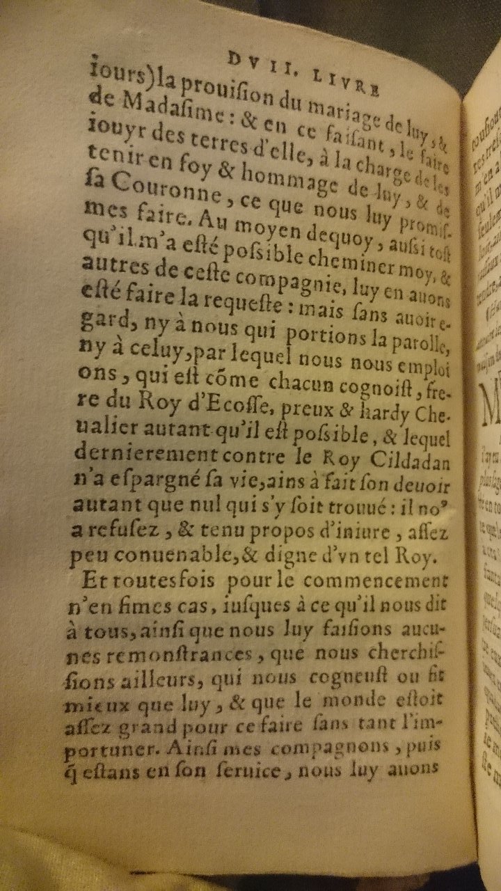 1563 - Jacques Kerver et Jean Ruelle - Trésor des Amadis - British Library