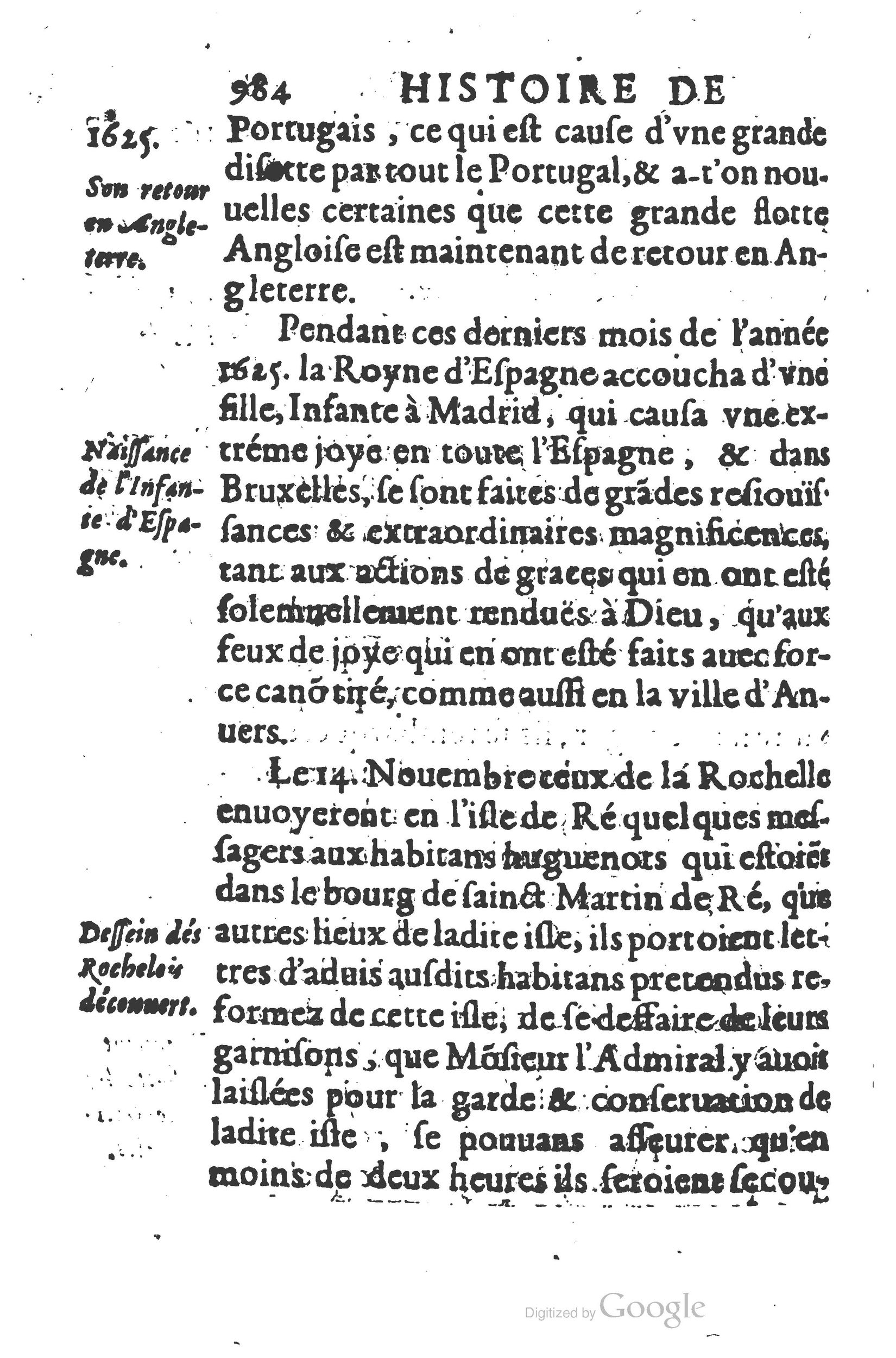 1626 - Joseph Bouillerot - Trésor de l’histoire générale de notre temps - BSB Munich
