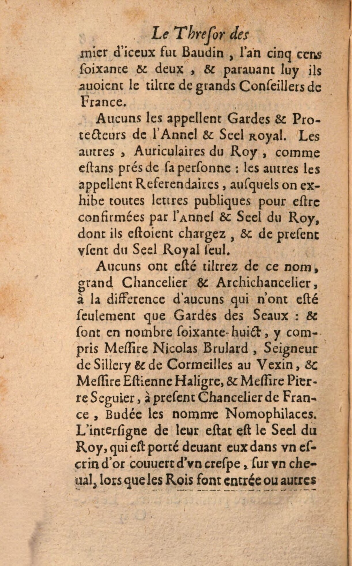 1639 - Jean Corrozet - Trésor des histoires de France - BSB Munich
